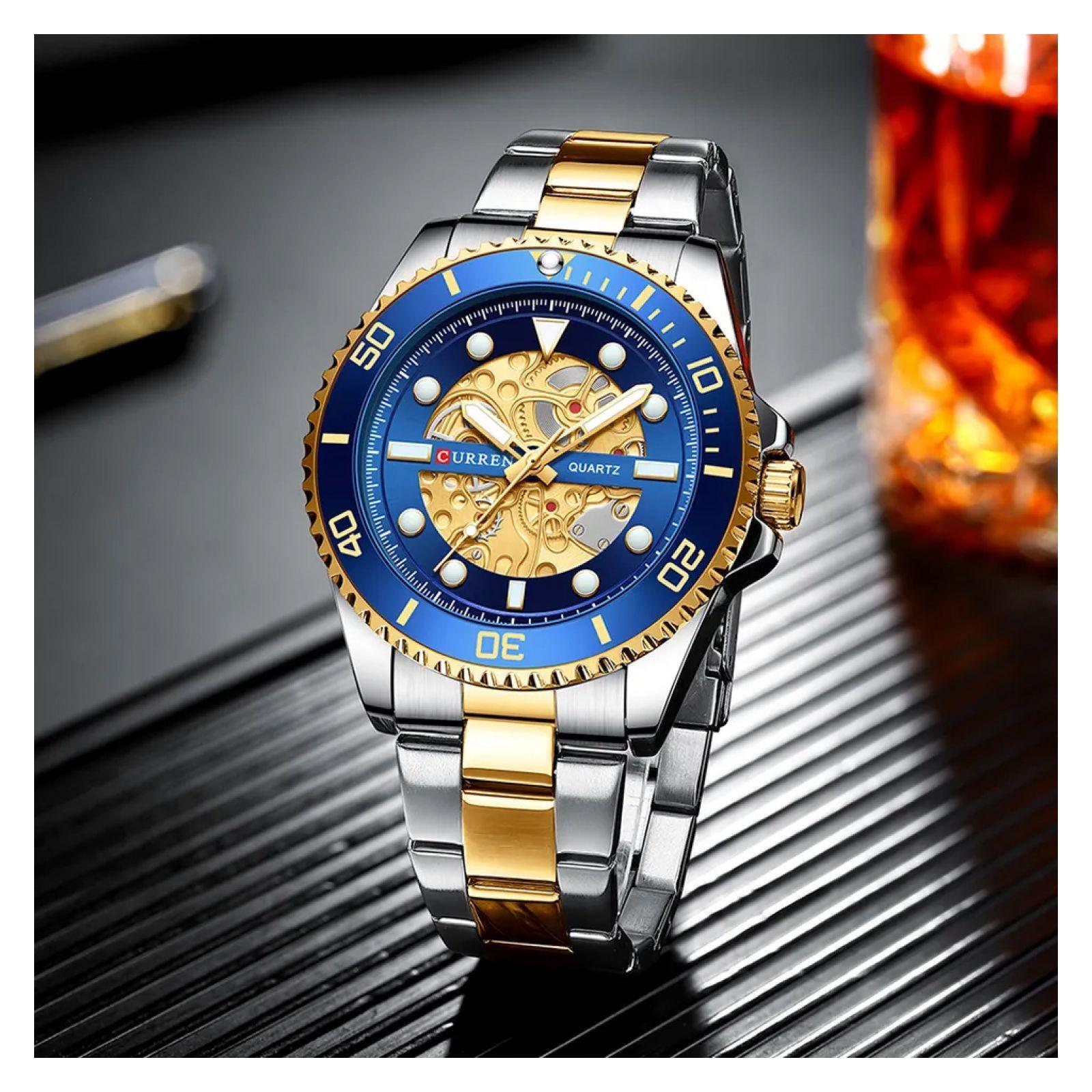 Reloj Curren KRED371903 Cuarzo Plata-3