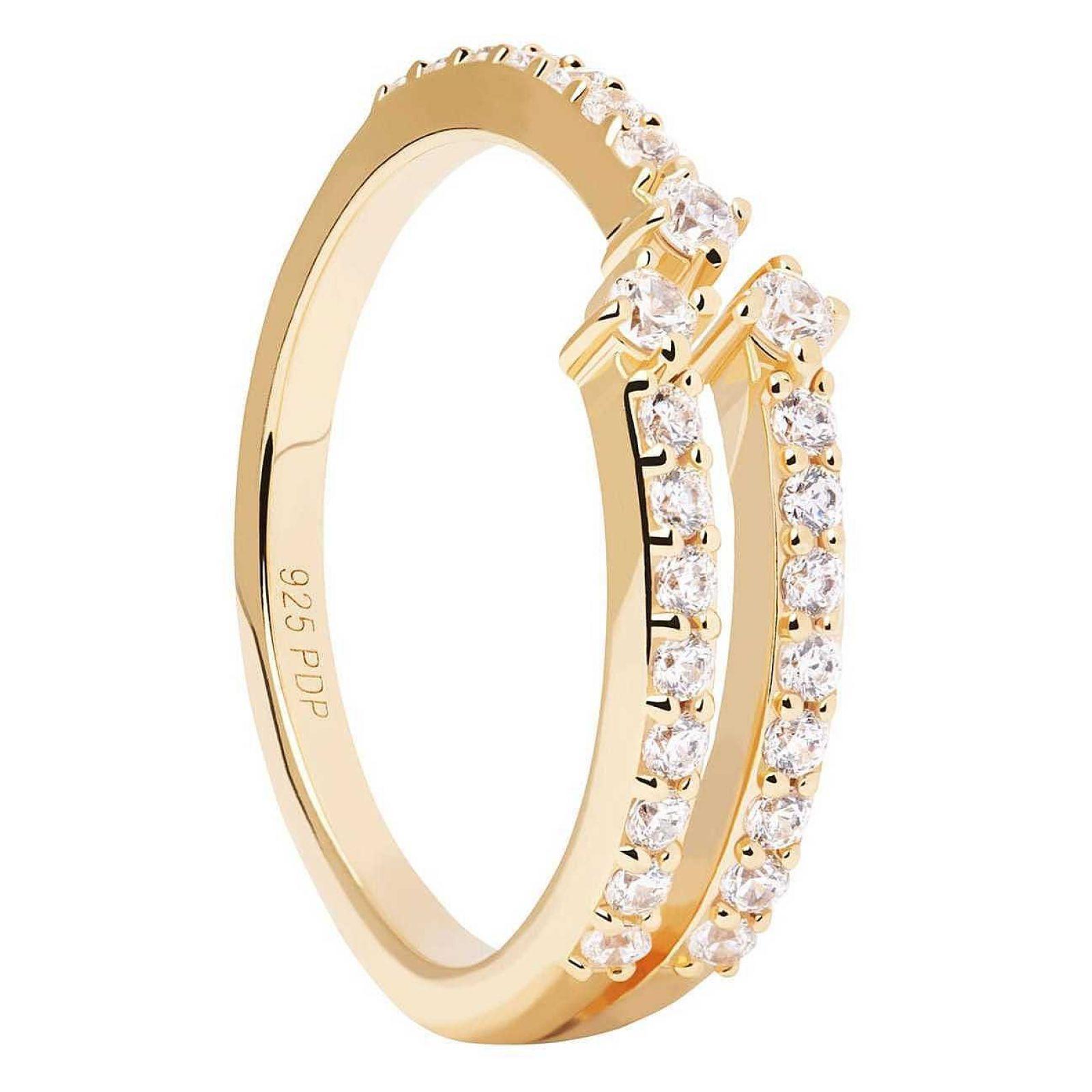 Anillo PDPaola An01-865-16 Dorado Mujer-1