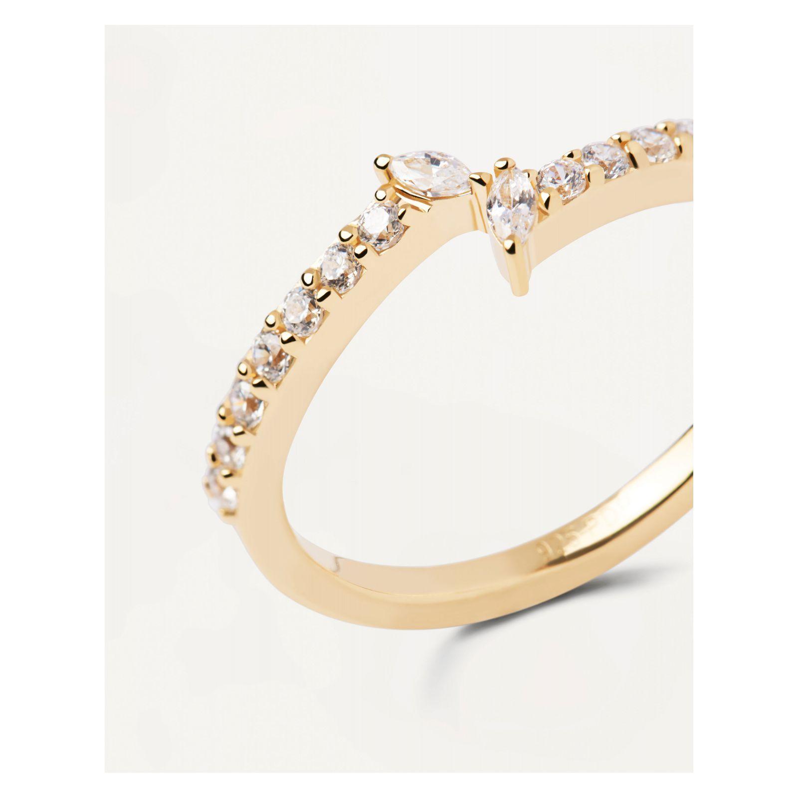 Anillo PDPaola An01-874-12 Dorado Mujer-0