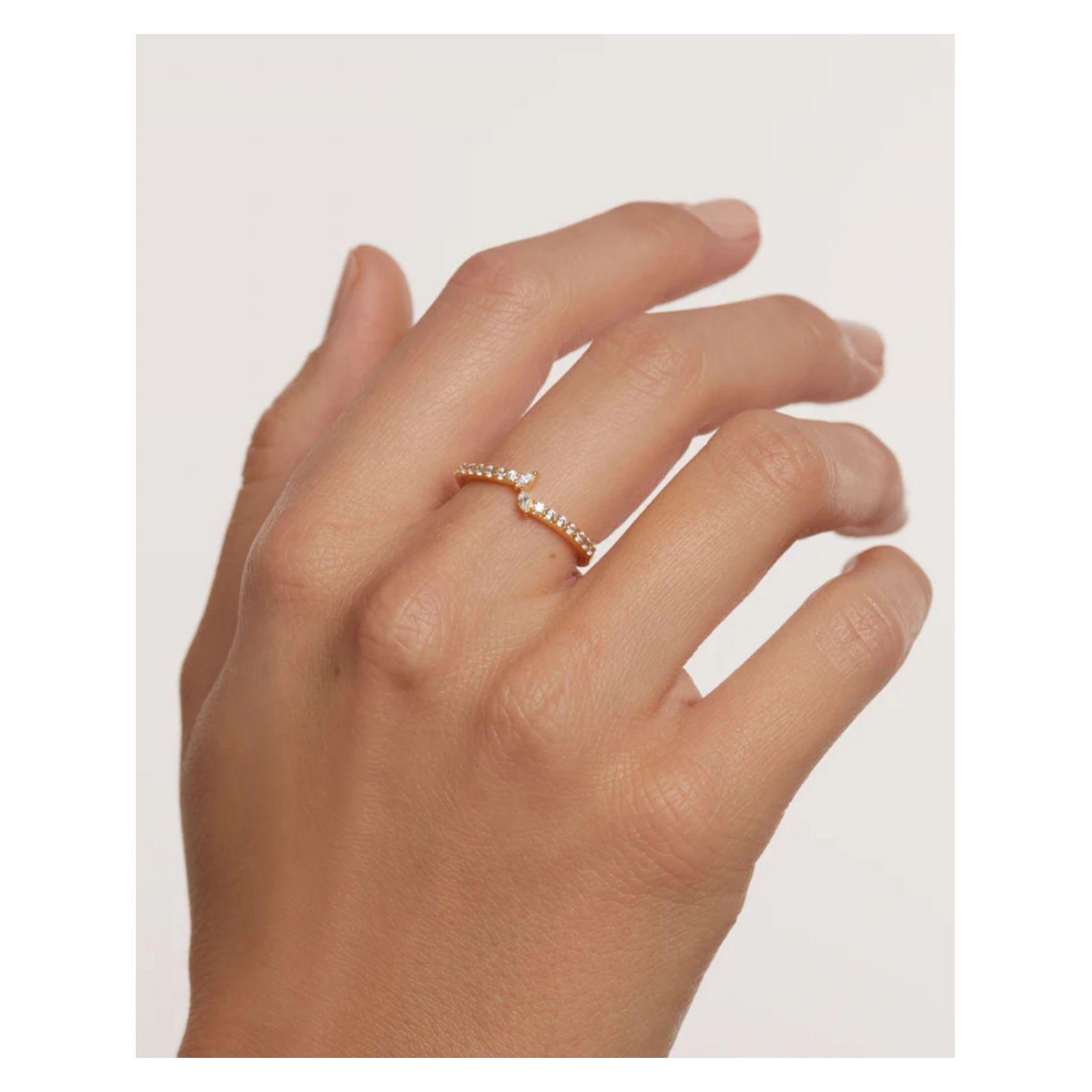 Anillo PDPaola An01-874-12 Dorado Mujer-2