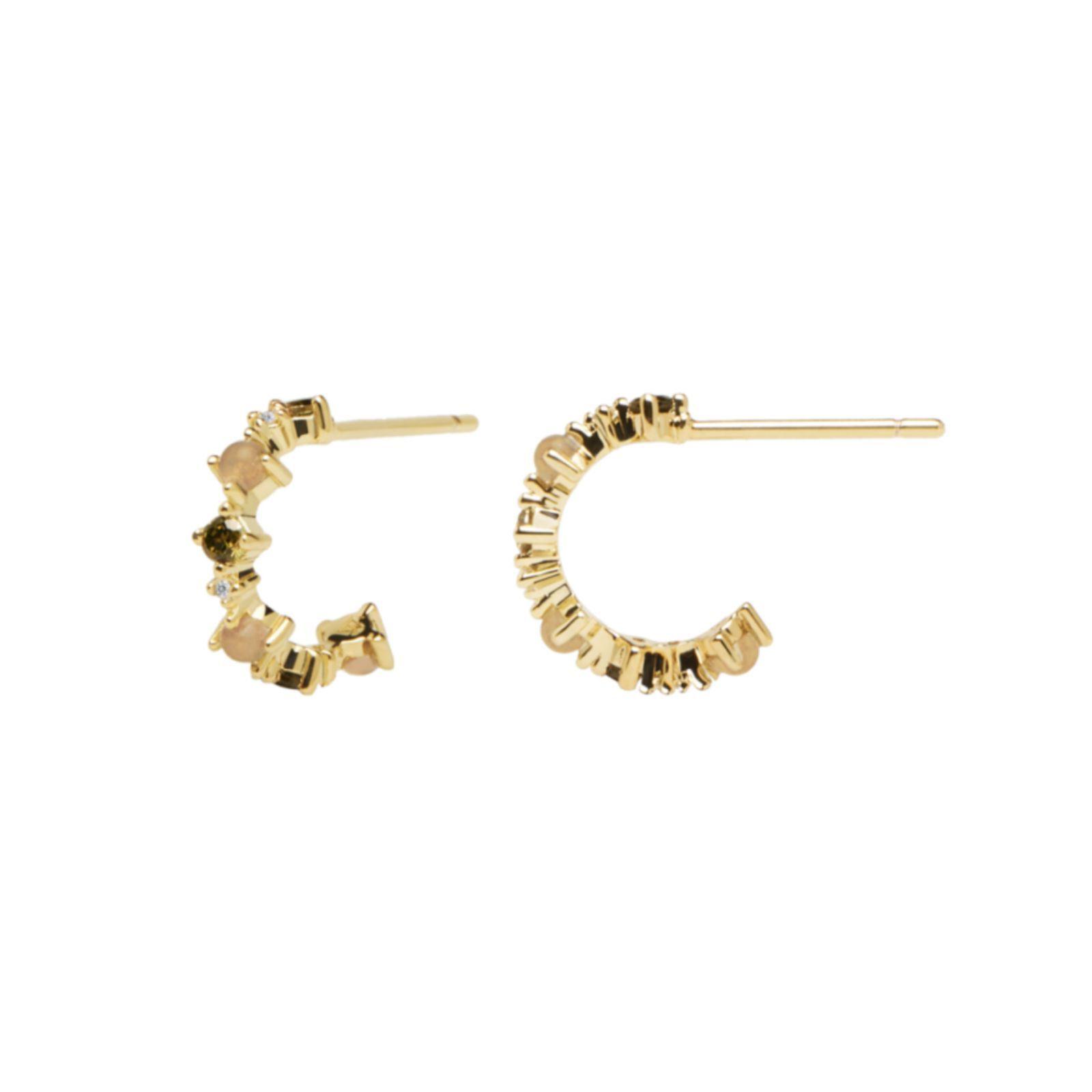 Aretes PDPaola Ar01-220-U Plateado Mujer-0