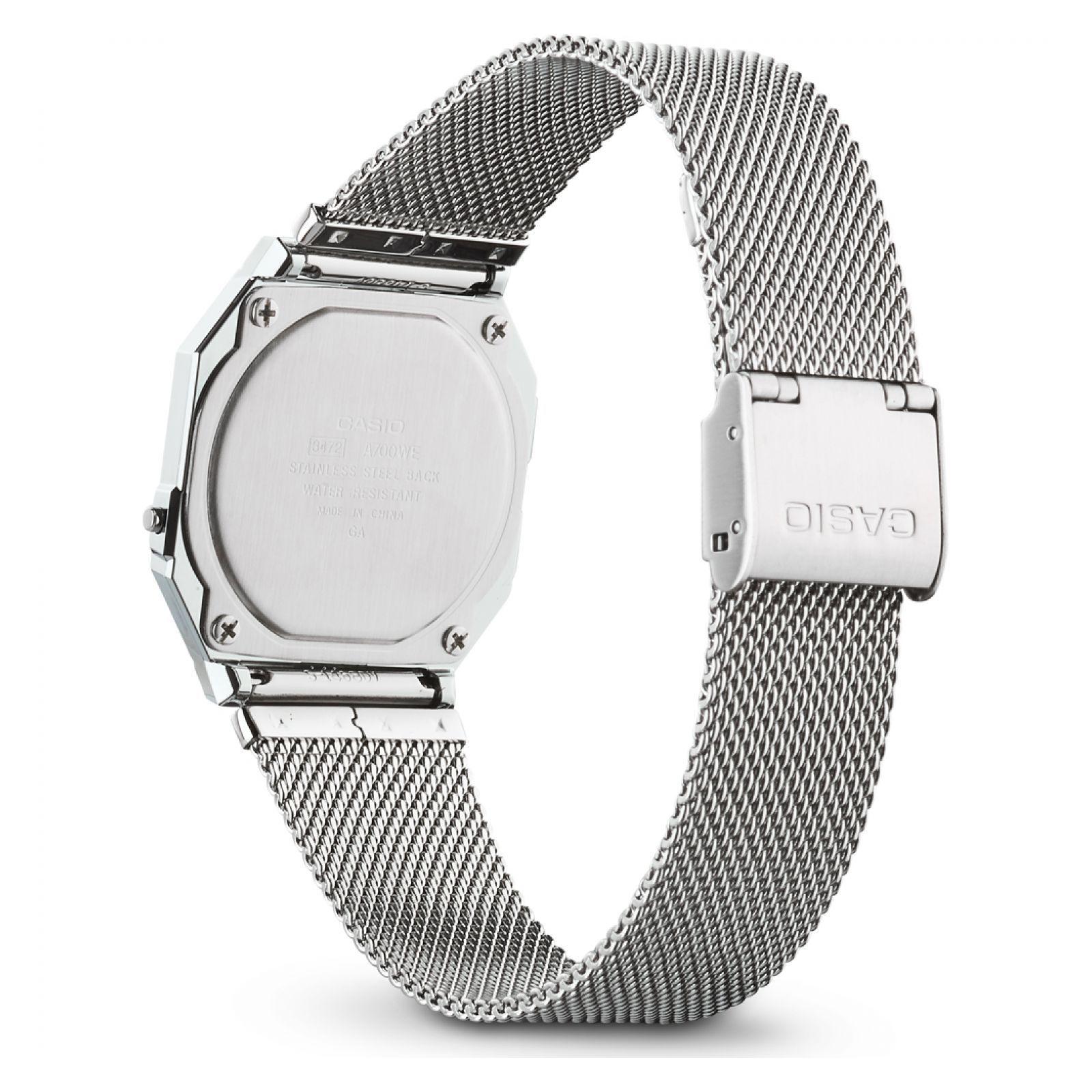 Reloj Casio Digital Digital Plateado-2