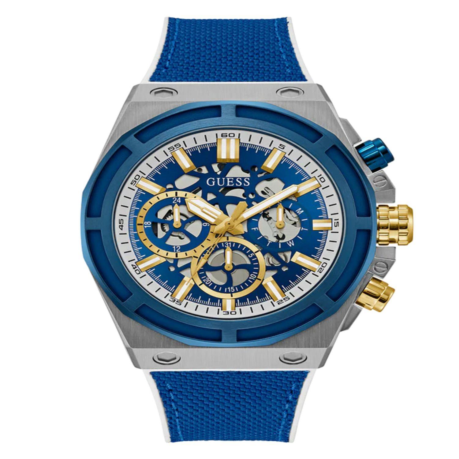 Reloj Guess Gw0713G1 Masterpiece Cuarzo Azul-0
