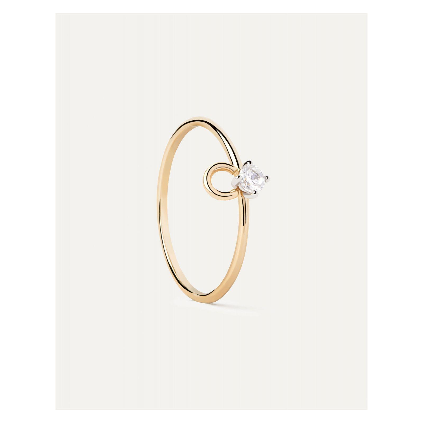 Anillo PDPaola An05-B06-14 Dorado Mujer-0