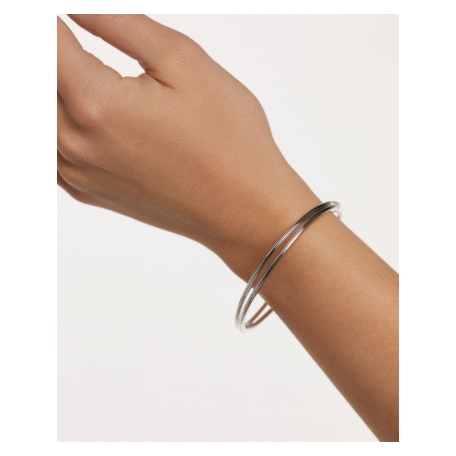 Pulsera PDPaola Pu02-426-S Plateado Mujer-2