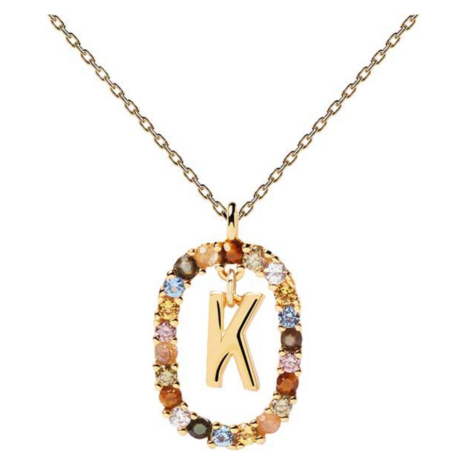Collar PDPaola Co01-270-U Dorado Mujer-0