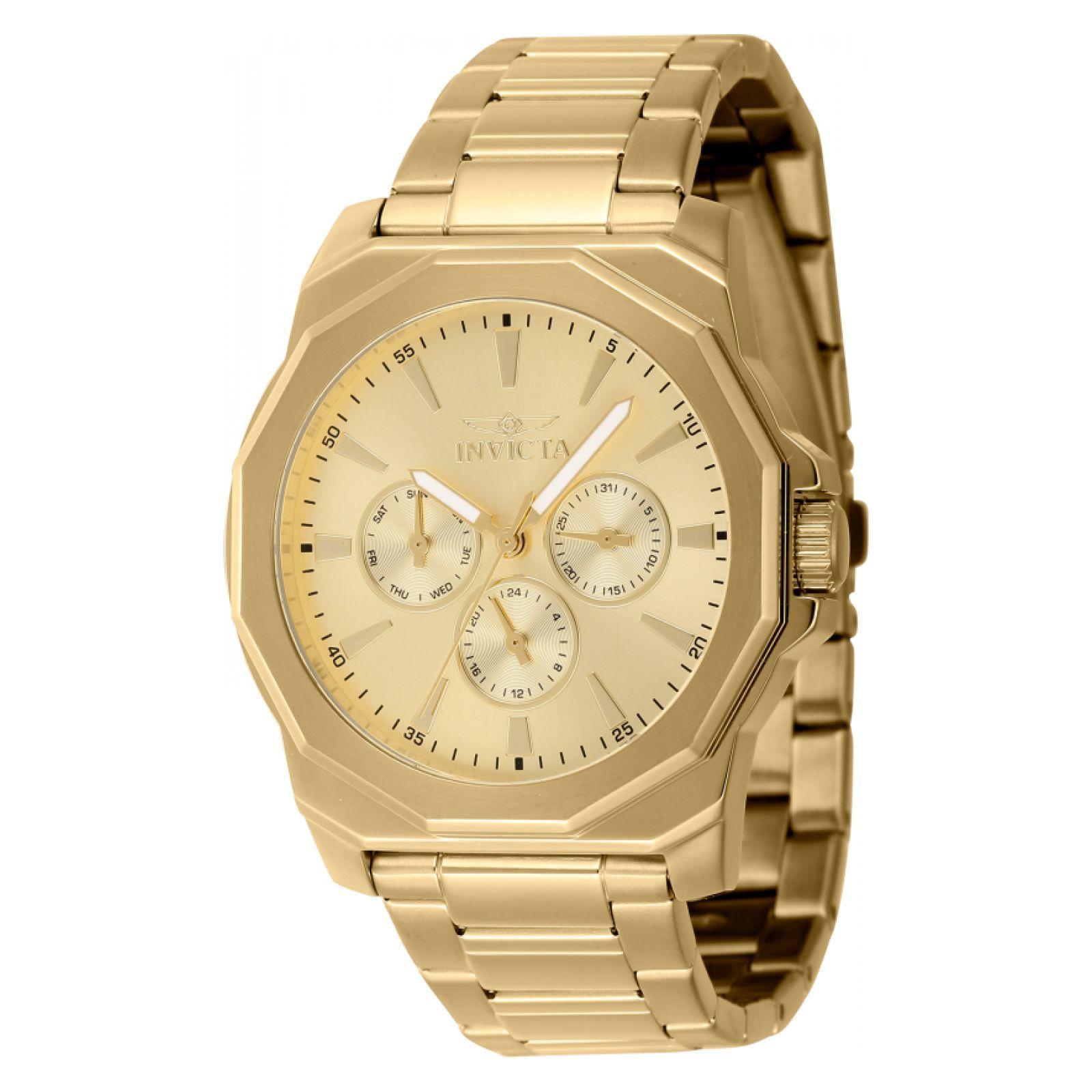 Reloj Invicta 46855 Speedway Quartz Dorado-0