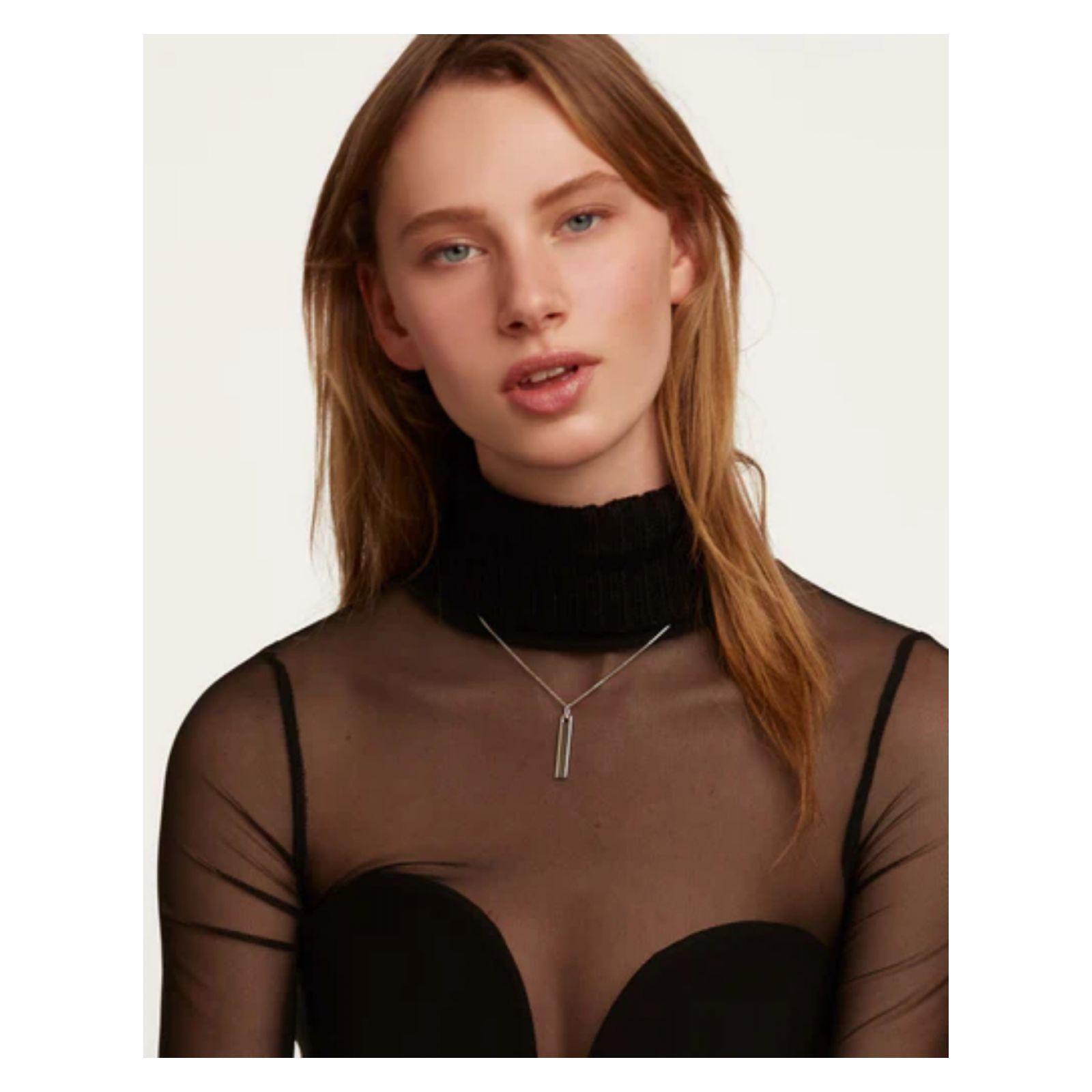 Collar PDPaola Co02-093-U Plateado Mujer-0