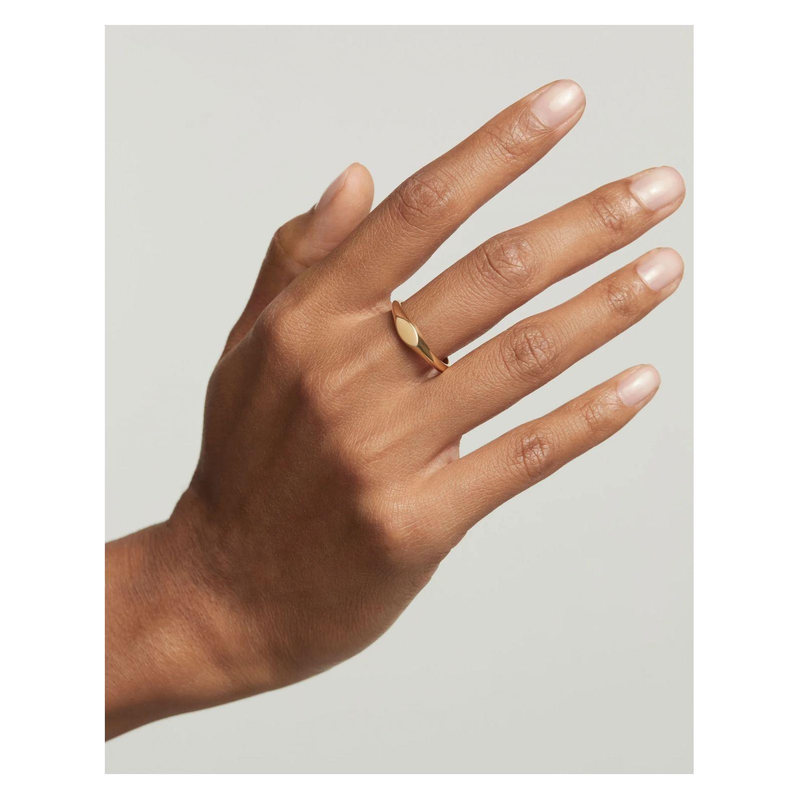 Anillo PDPaola An01-A54-10 Dorado Mujer-1