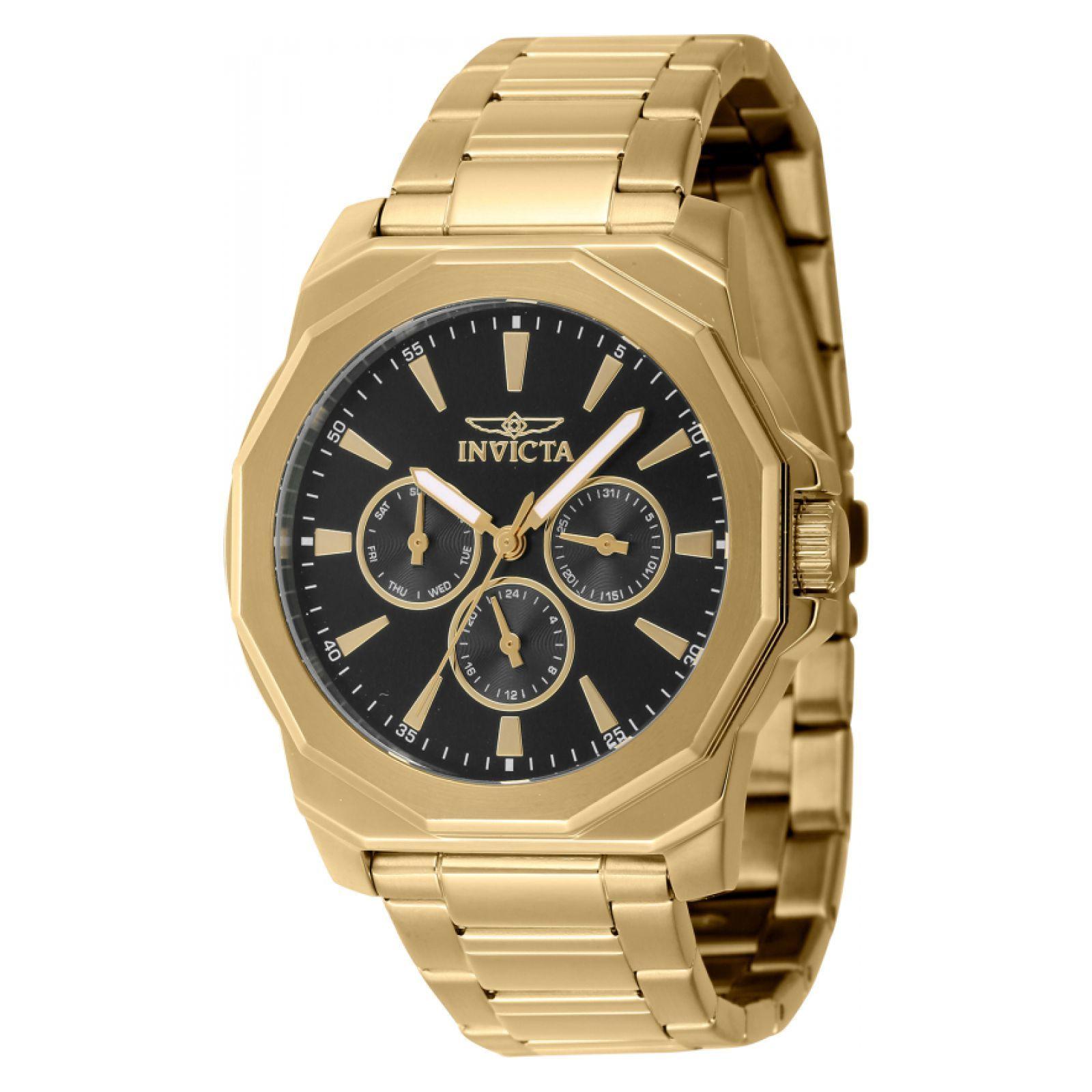 Reloj Invicta 46849 Speedway Quartz Dorado-0