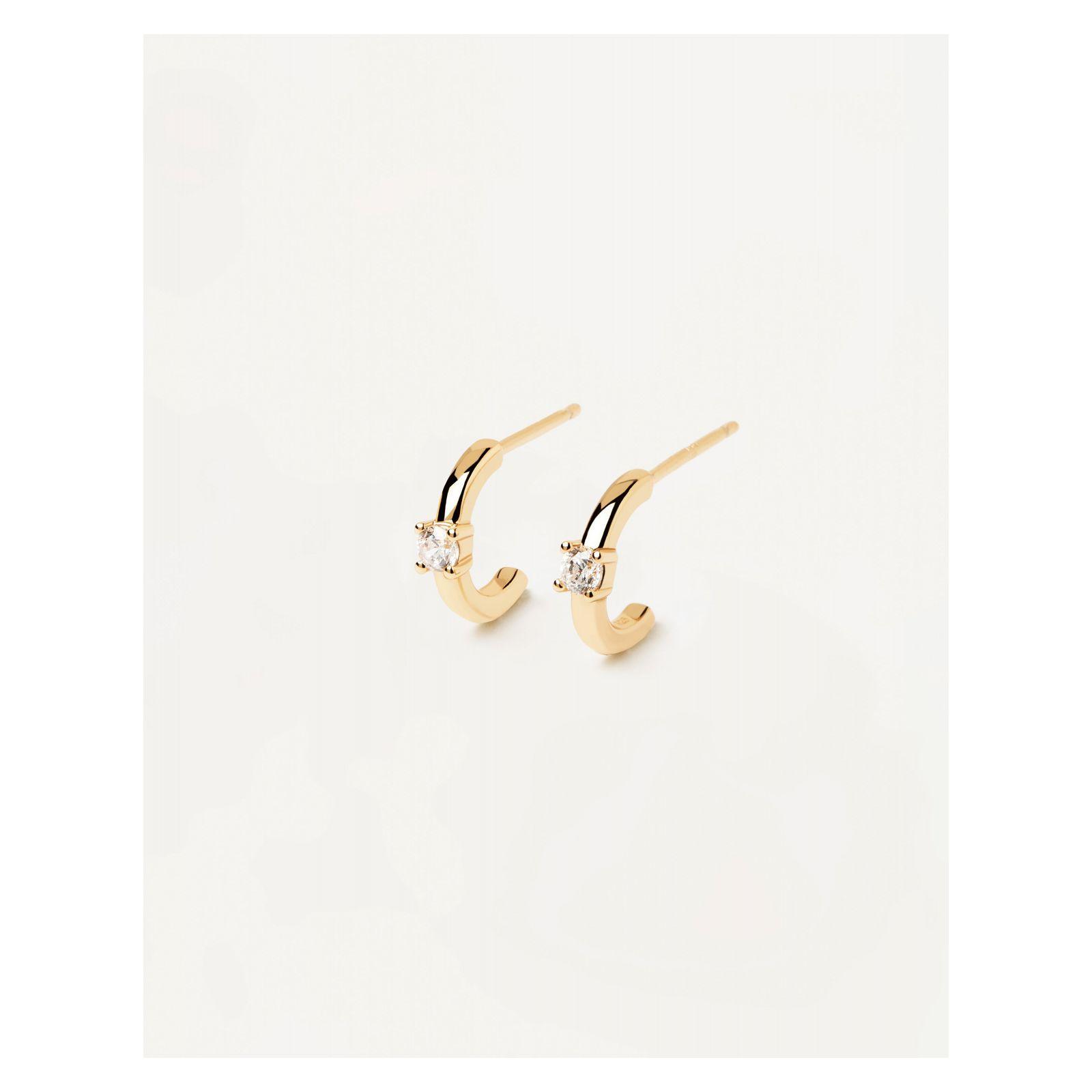 Aretes PDPaola Ar01-334-U Plateado Mujer-0