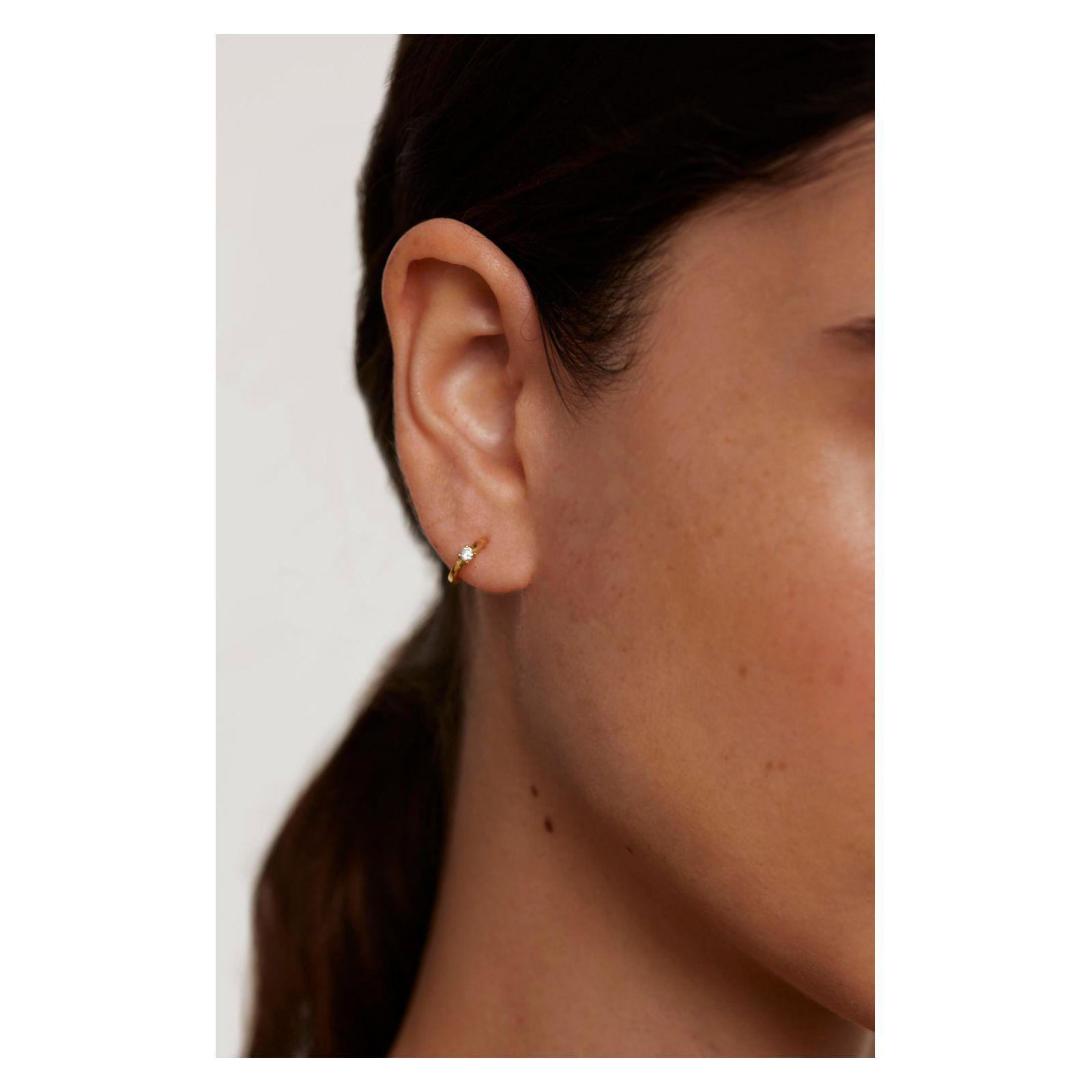 Aretes PDPaola Ar01-334-U Plateado Mujer-3