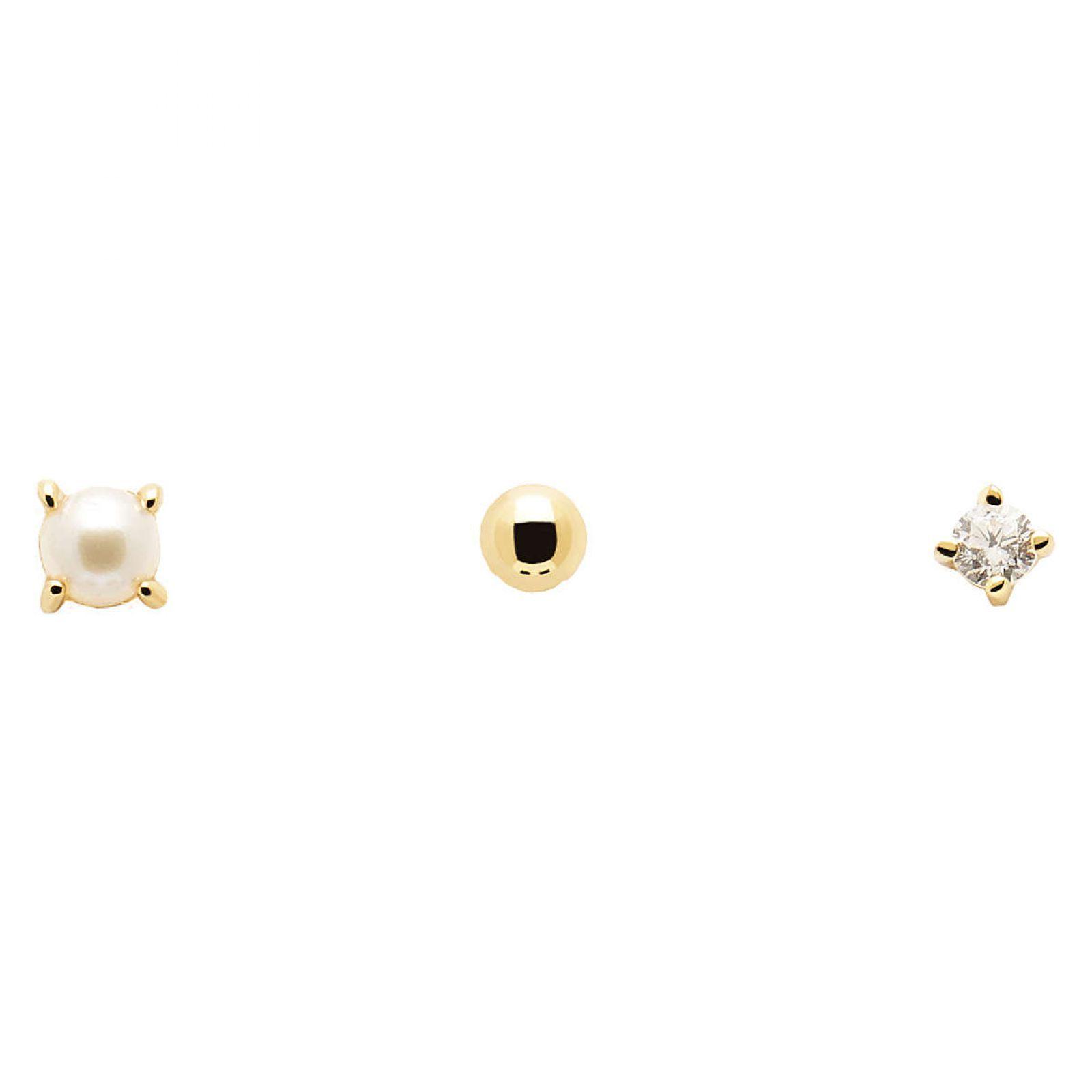 Aretes PDPaola Bu01-020-U Dorado Mujer-0