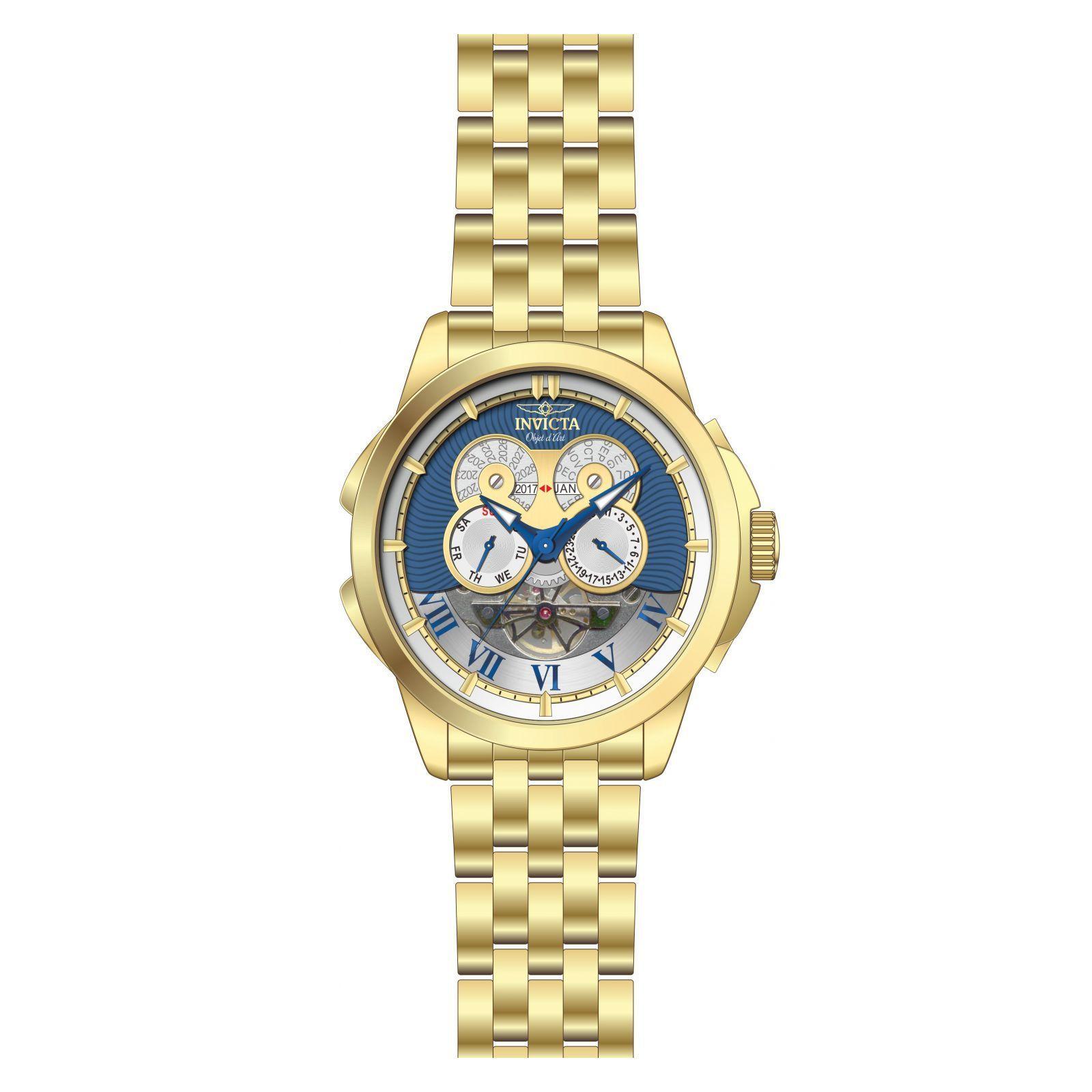 Reloj Invicta 25581 Objet D Art Automático Hombre-0