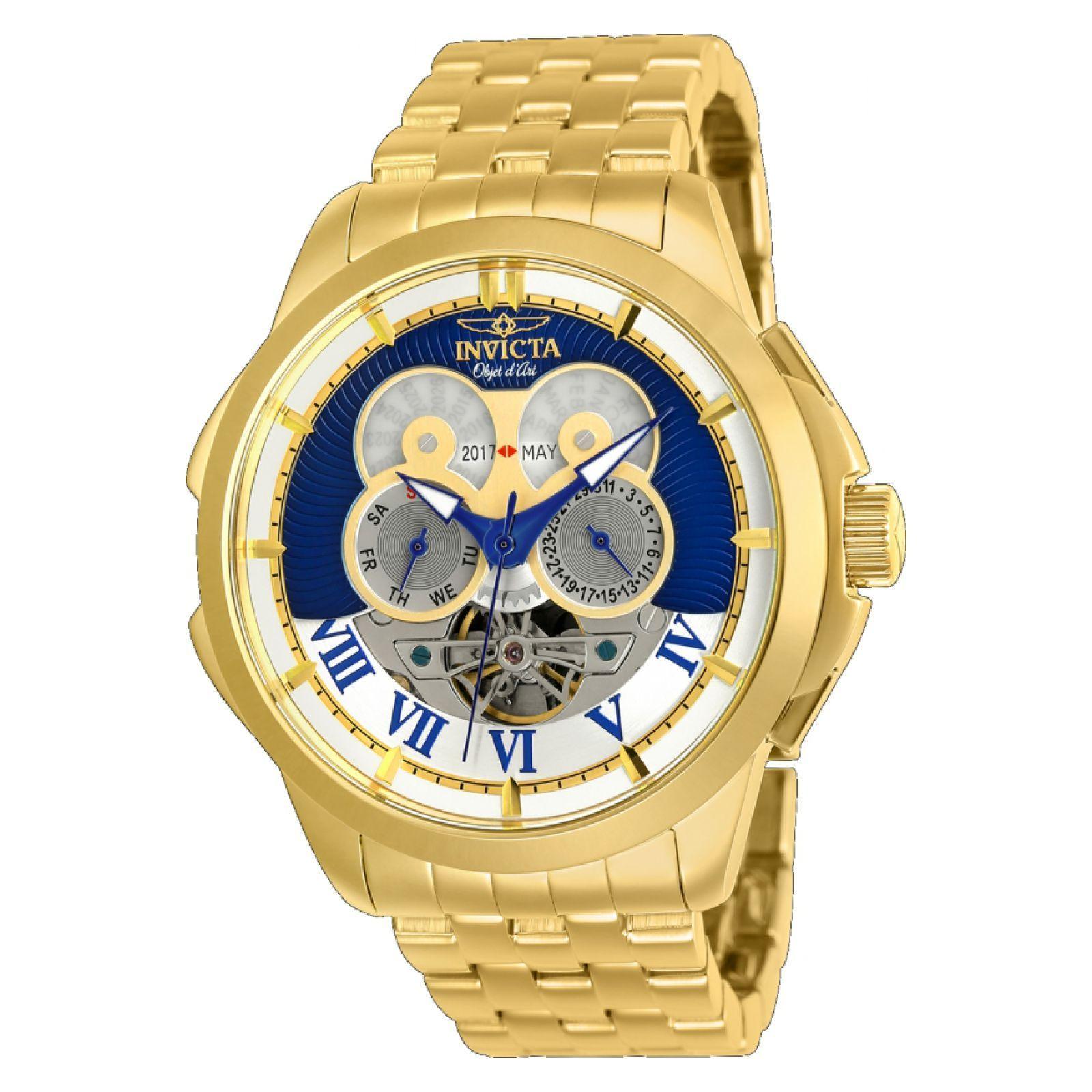 Reloj Invicta 25581 Objet D Art Automático Hombre-6