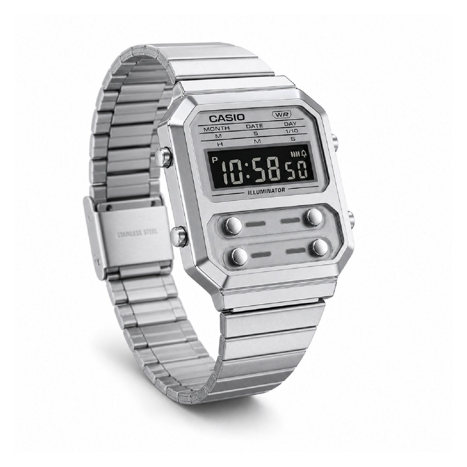 Reloj Casio A100WE-7BDF Hombre Quartz-2