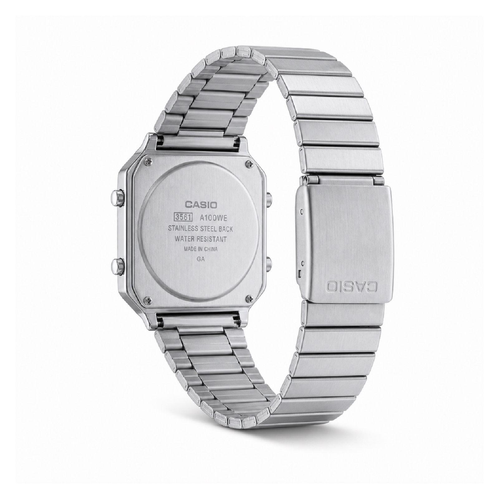 Reloj Casio A100WE-7BDF Hombre Quartz-3