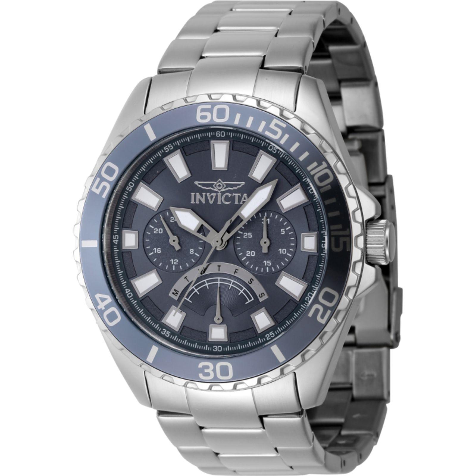 Reloj Invicta 46897 Pro Diver Quartz Plata-0