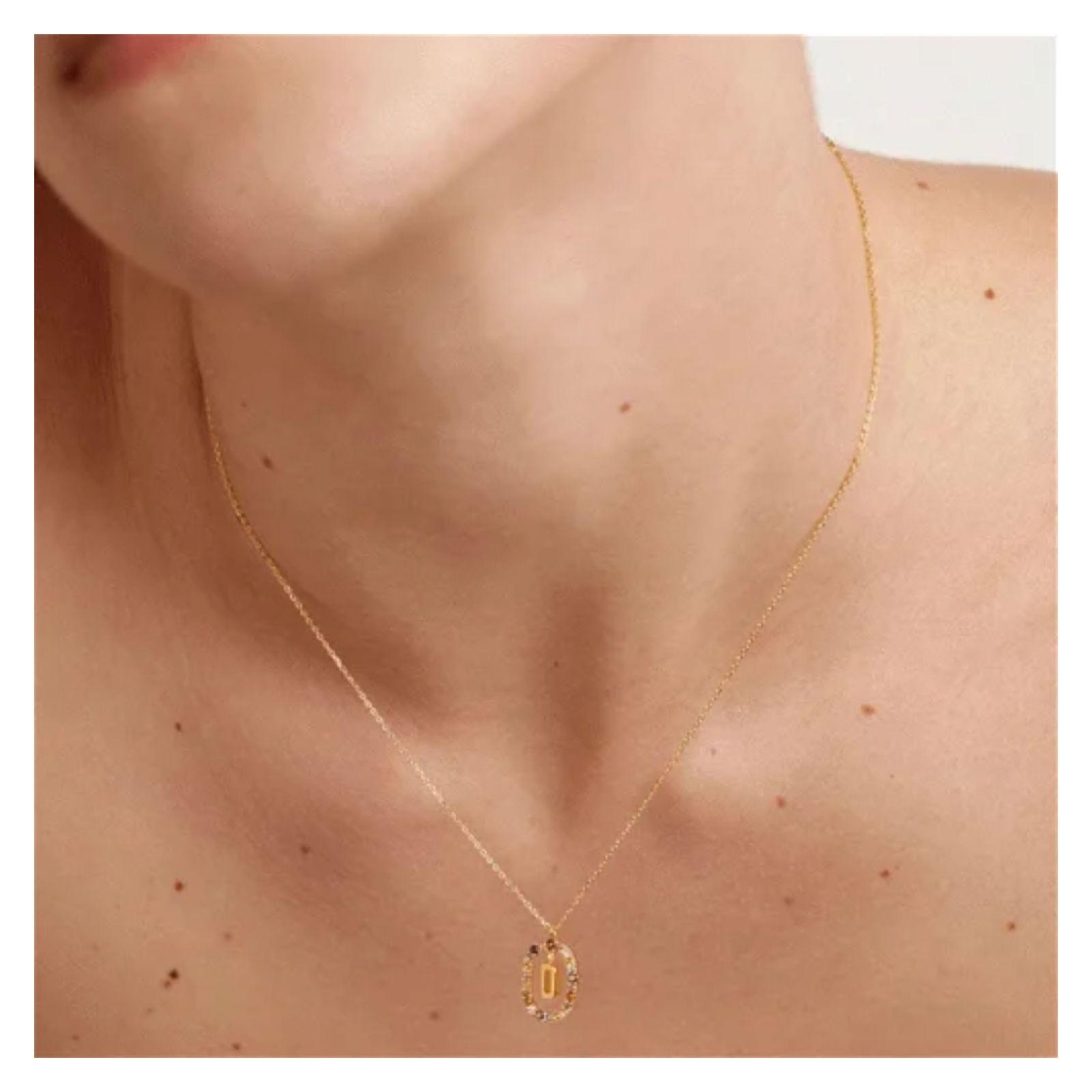 Collar PDPaola Co01-263-U Dorado Mujer-2