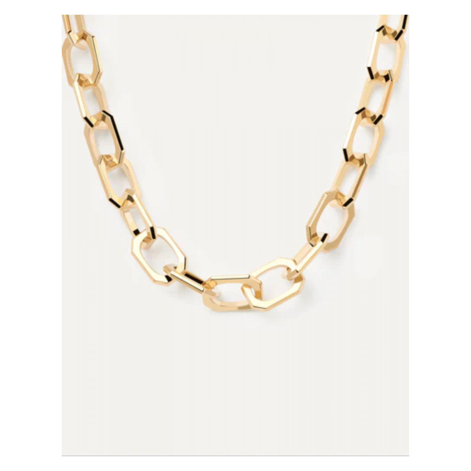 Collar PDPaola Co01-381-U Dorado Mujer-0