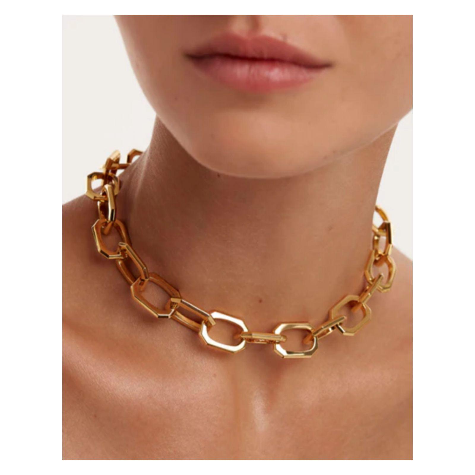 Collar PDPaola Co01-381-U Dorado Mujer-1