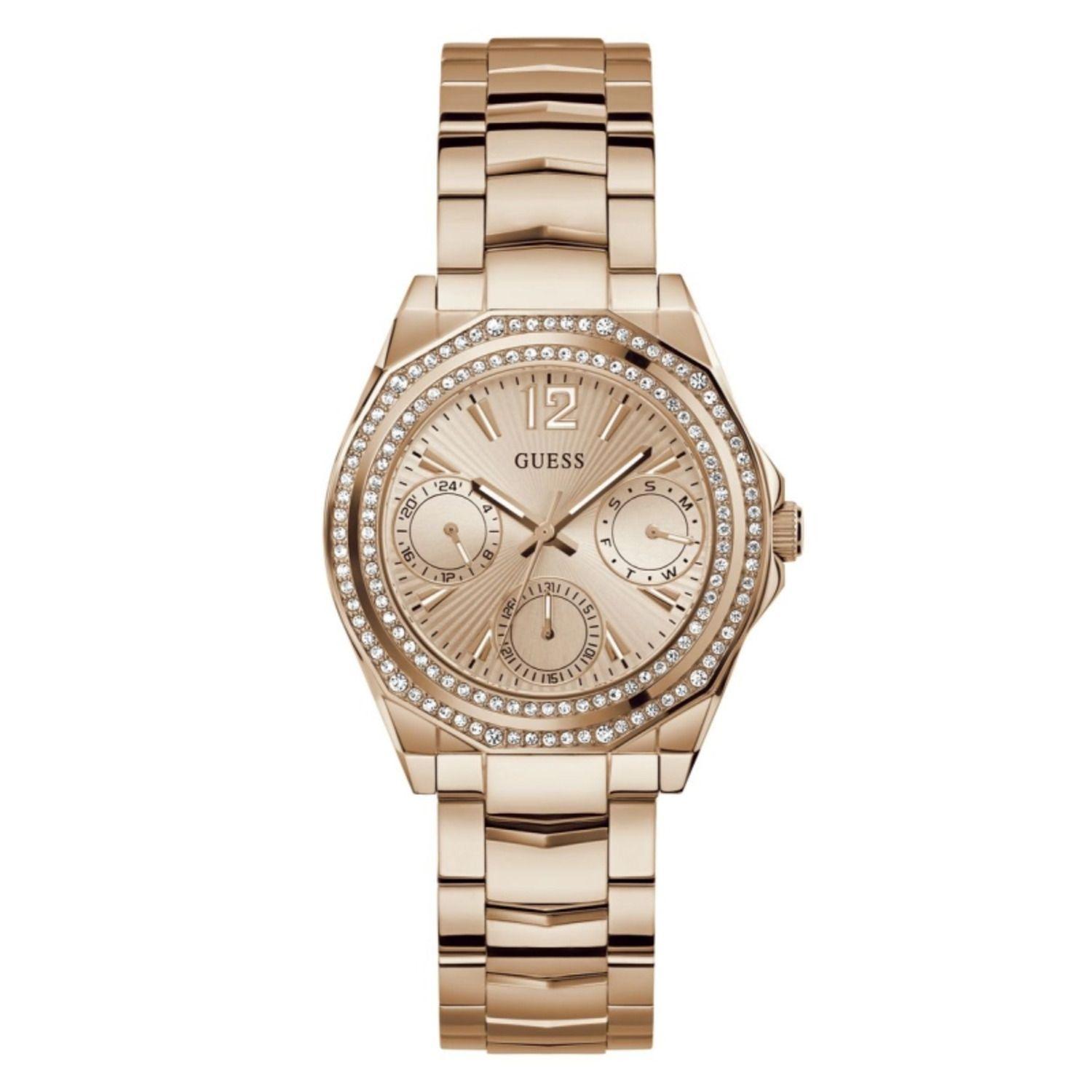 Reloj Guess Gw0685L3 Ritzy Cuarzo Rose Gold-0