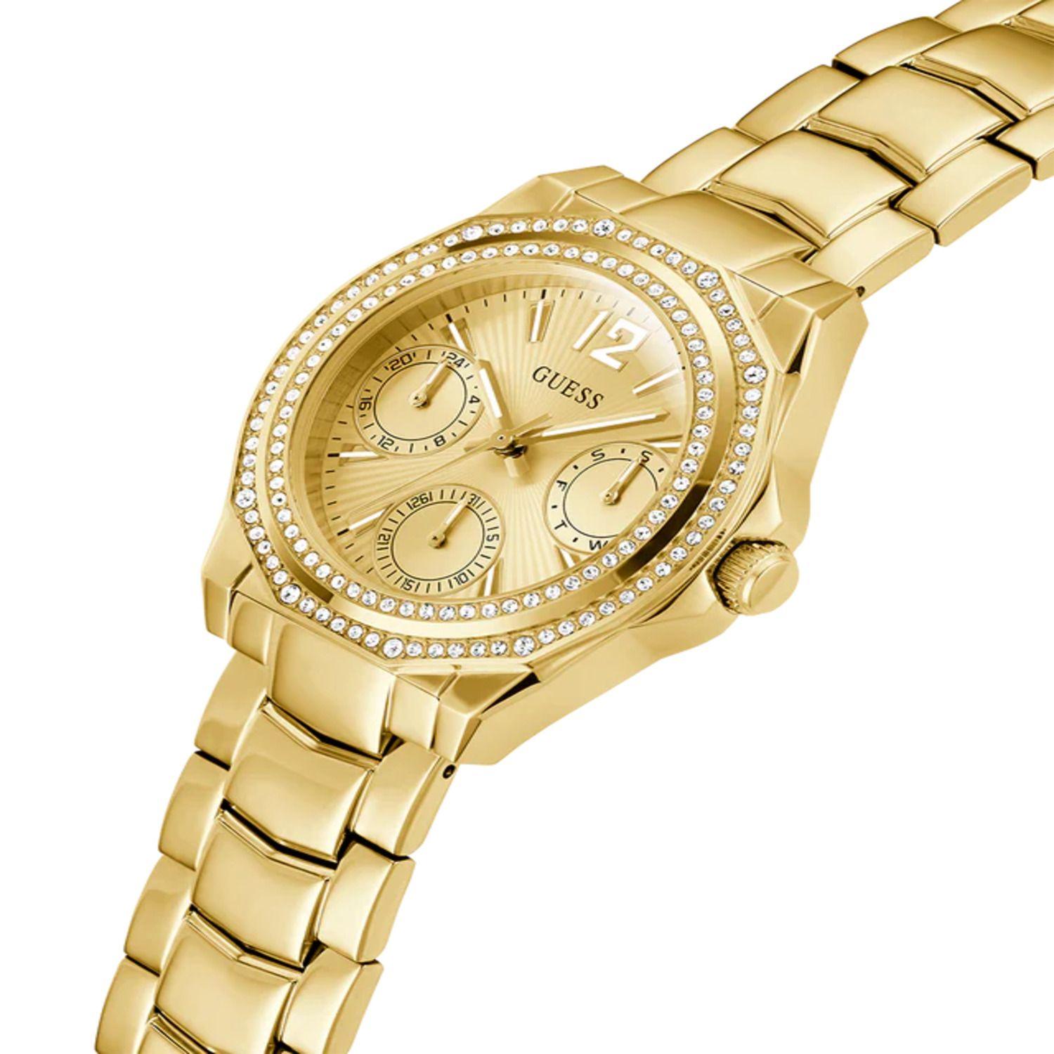 Reloj Guess Gw0685L2 Ritzy Cuarzo Dorado-1