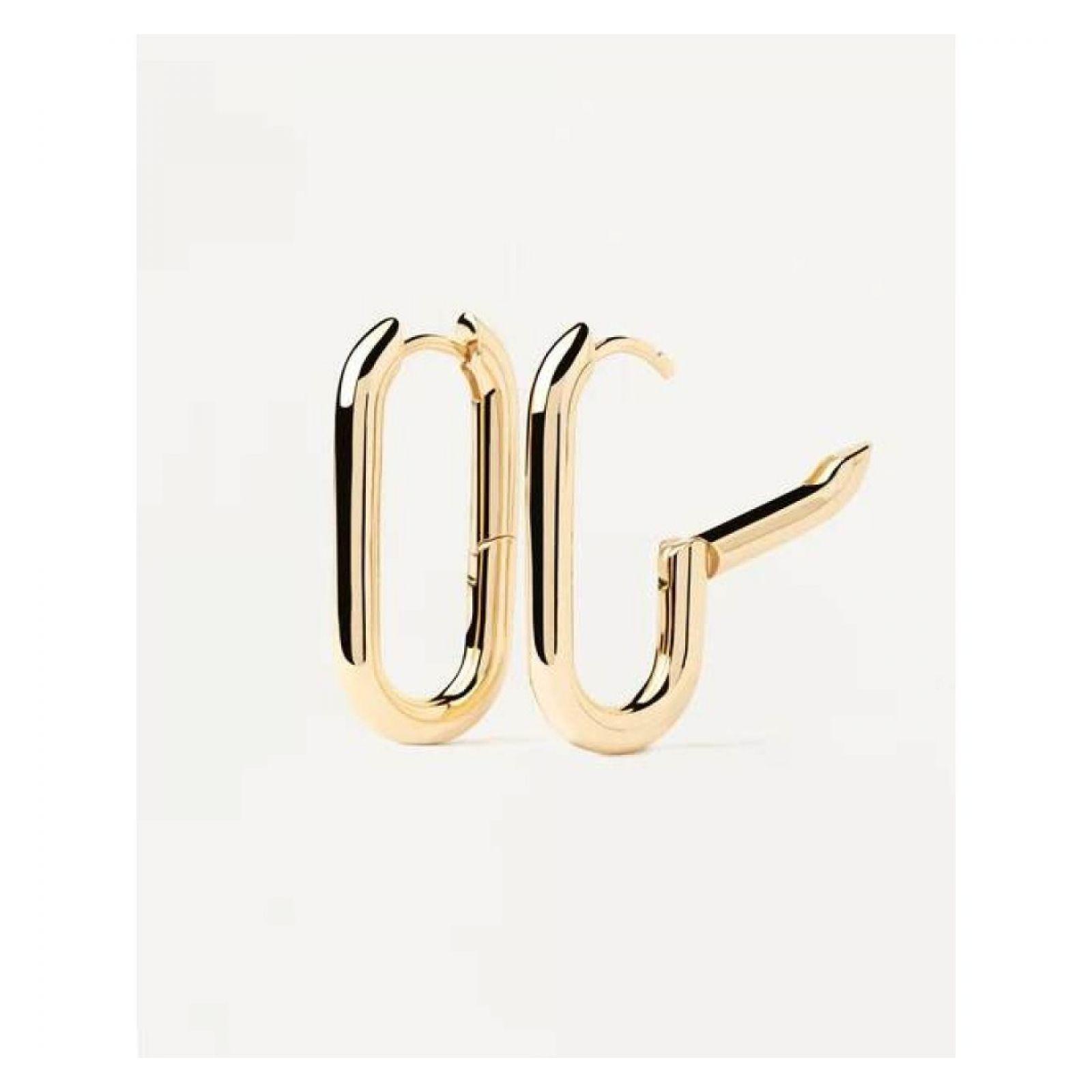 Aretes PDPaola Ar01-923-U Plateado Mujer-0