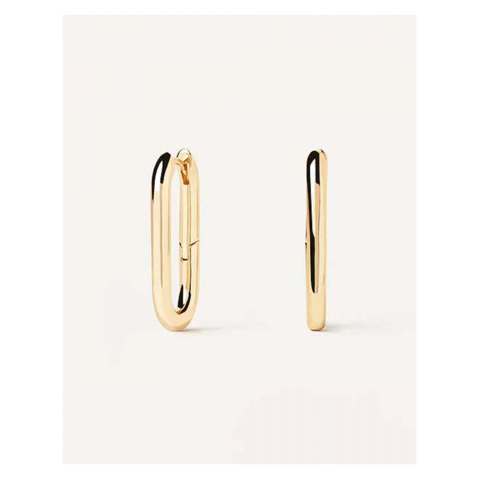 Aretes PDPaola Ar01-923-U Plateado Mujer-1