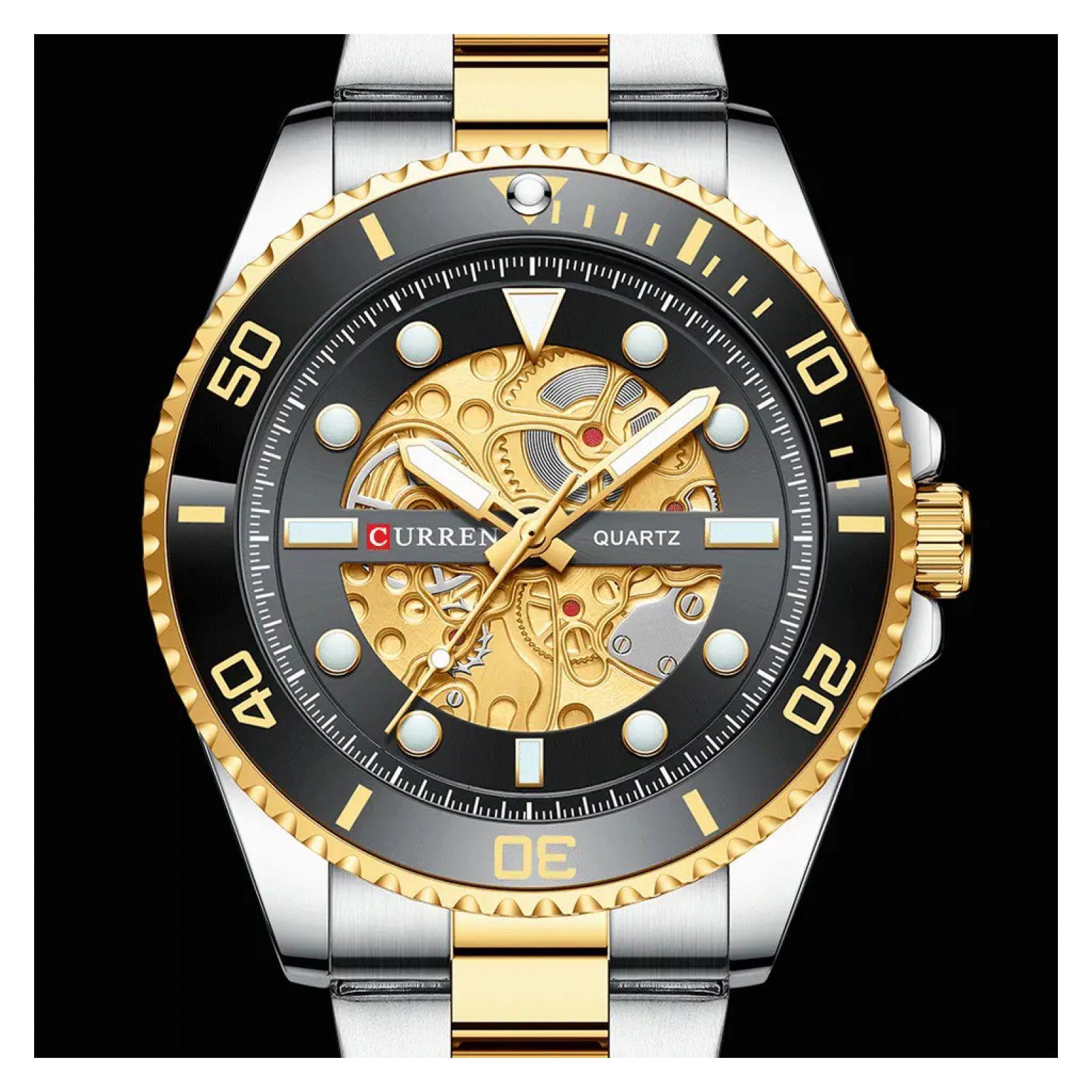 Reloj Curren KRED371901 Cuarzo Plata-2