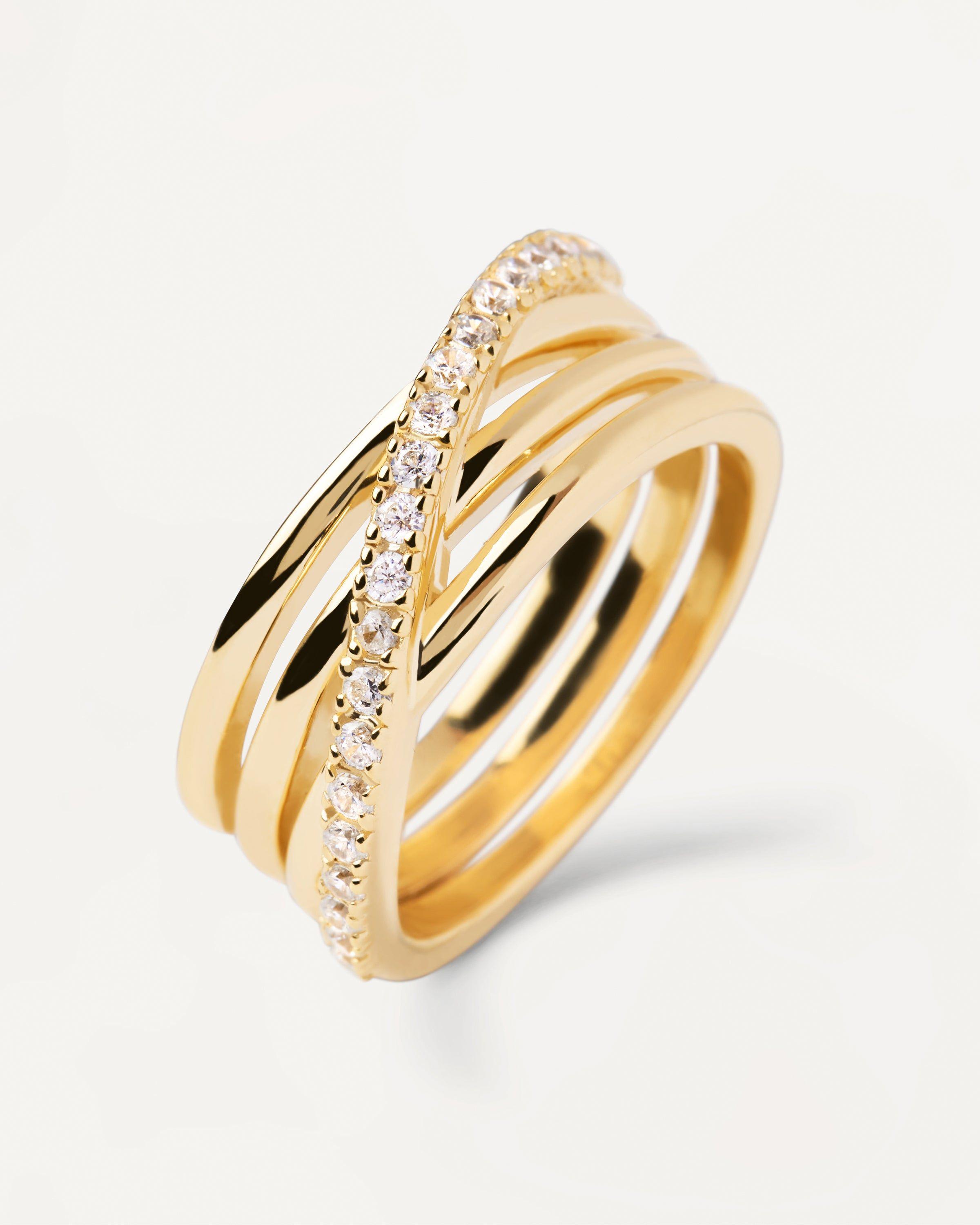 Anillo PDPaola An01-905-12 Dorado Mujer-0