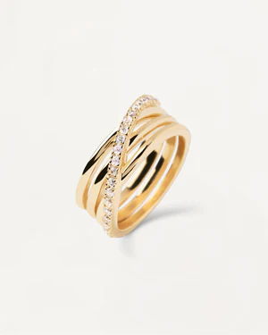 Anillo PDPaola An01-905-12 Dorado Mujer-1