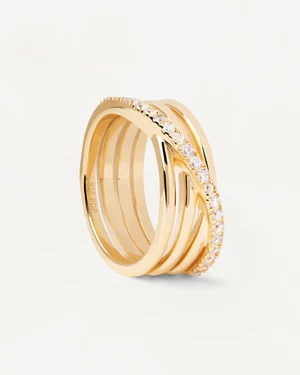 Anillo PDPaola An01-905-12 Dorado Mujer-3