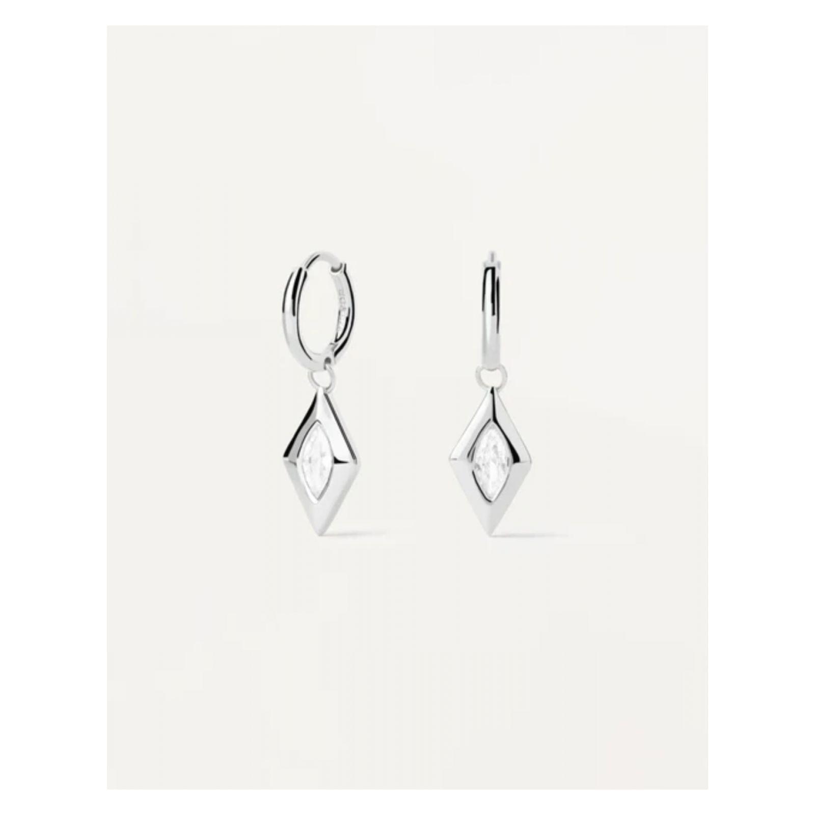 Aretes PDPaola Ar02-909-U Plateado Mujer-0