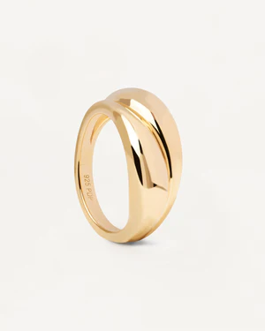 Anillo PDPaola An01-906-14 Dorado Mujer-1