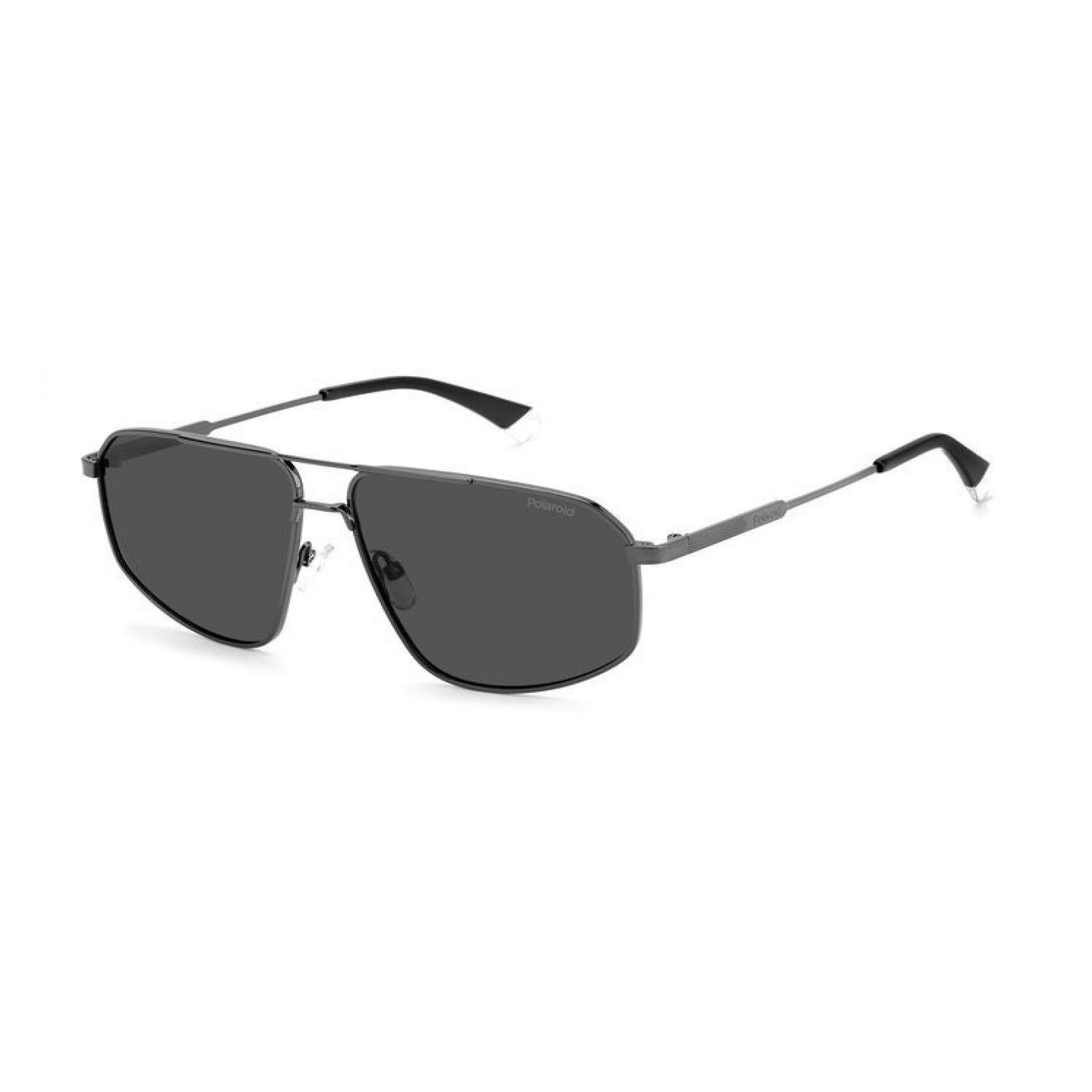 Lentes de Sol Polaroid PLD 4118/S/X Gris Hombre-4