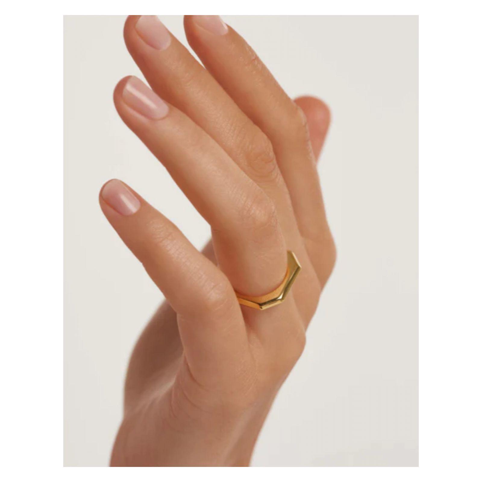 Anillo PDPaola An01-378-14 Dorado Mujer-2