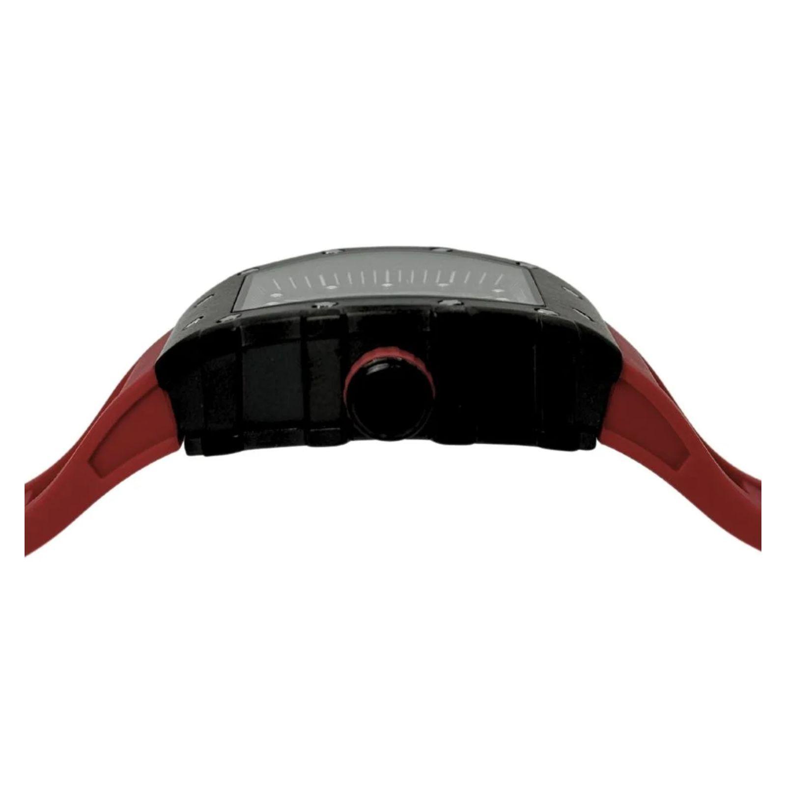 Reloj Curren KRED8003 Cuarzo Rojo-3