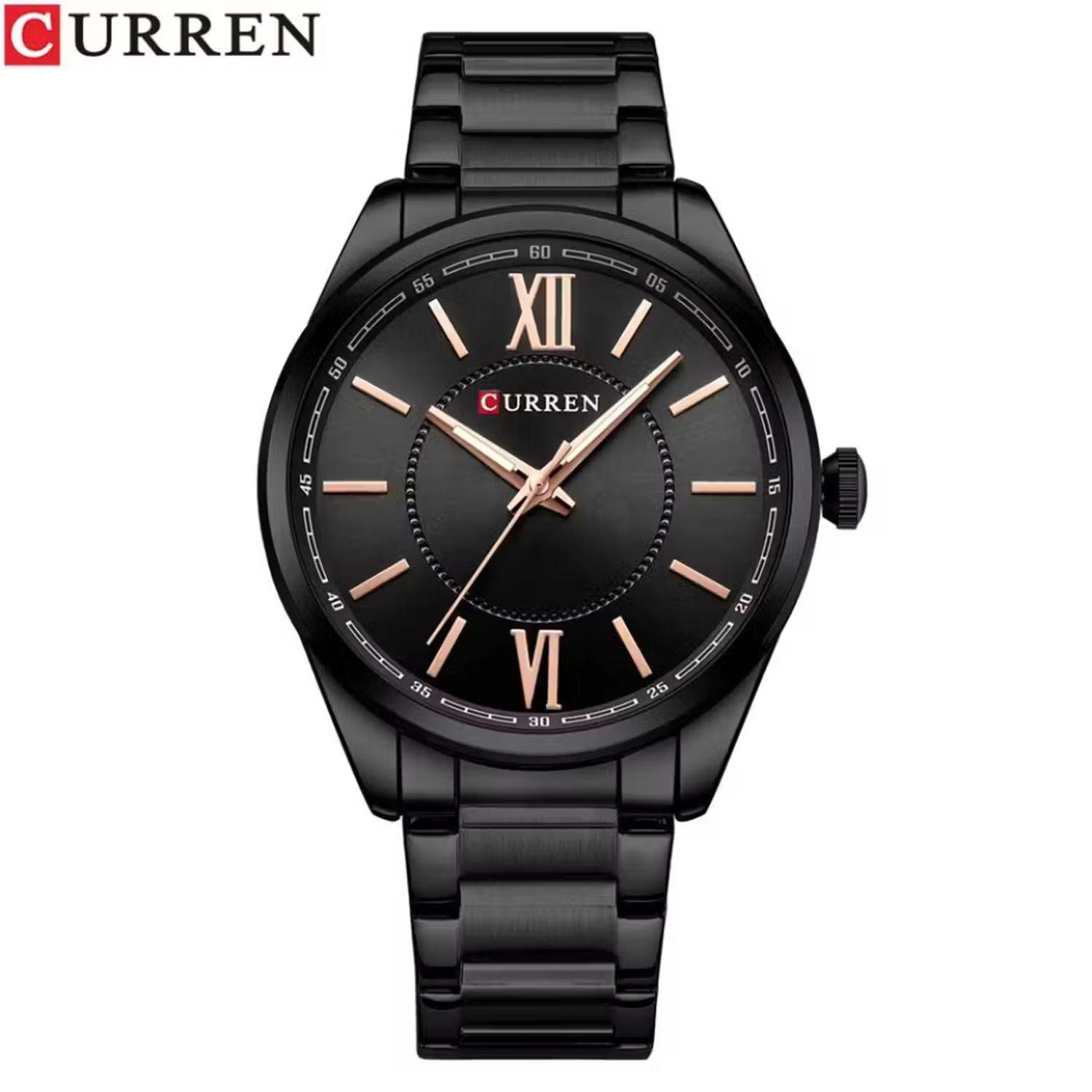 Reloj Curren KRED630101 Cuarzo Negro-0
