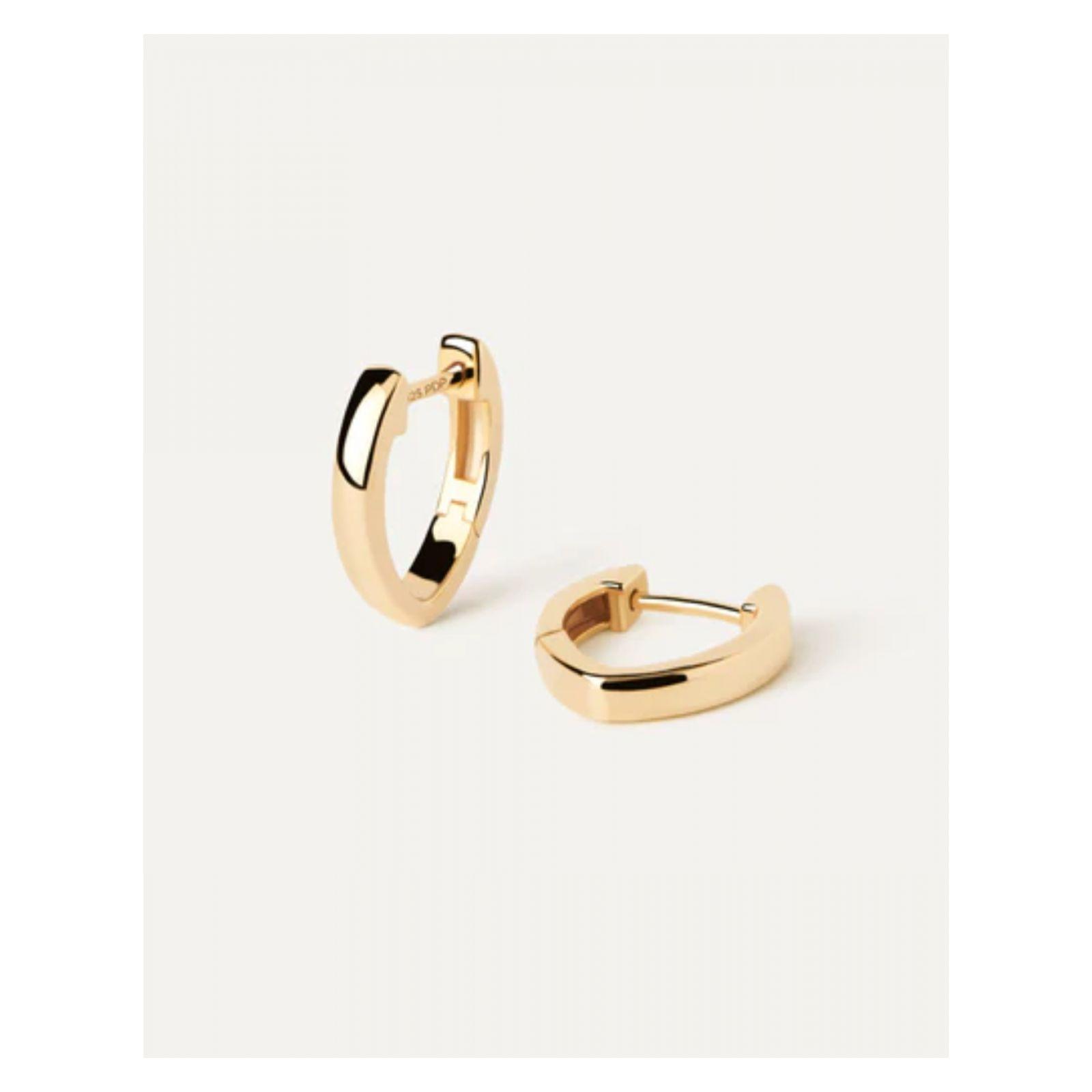 Aretes PDPaola Ar01-A16-U Dorado Unisex-0