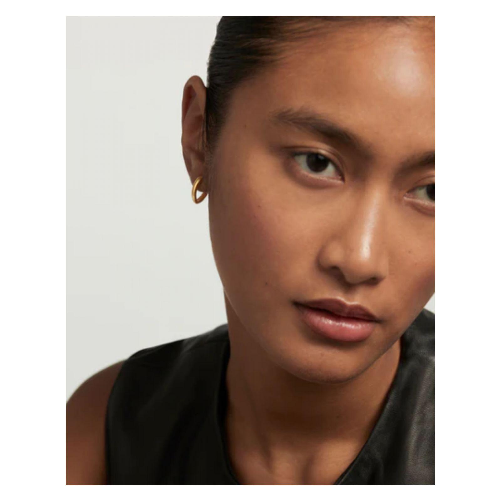 Aretes PDPaola Ar01-A16-U Dorado Unisex-2