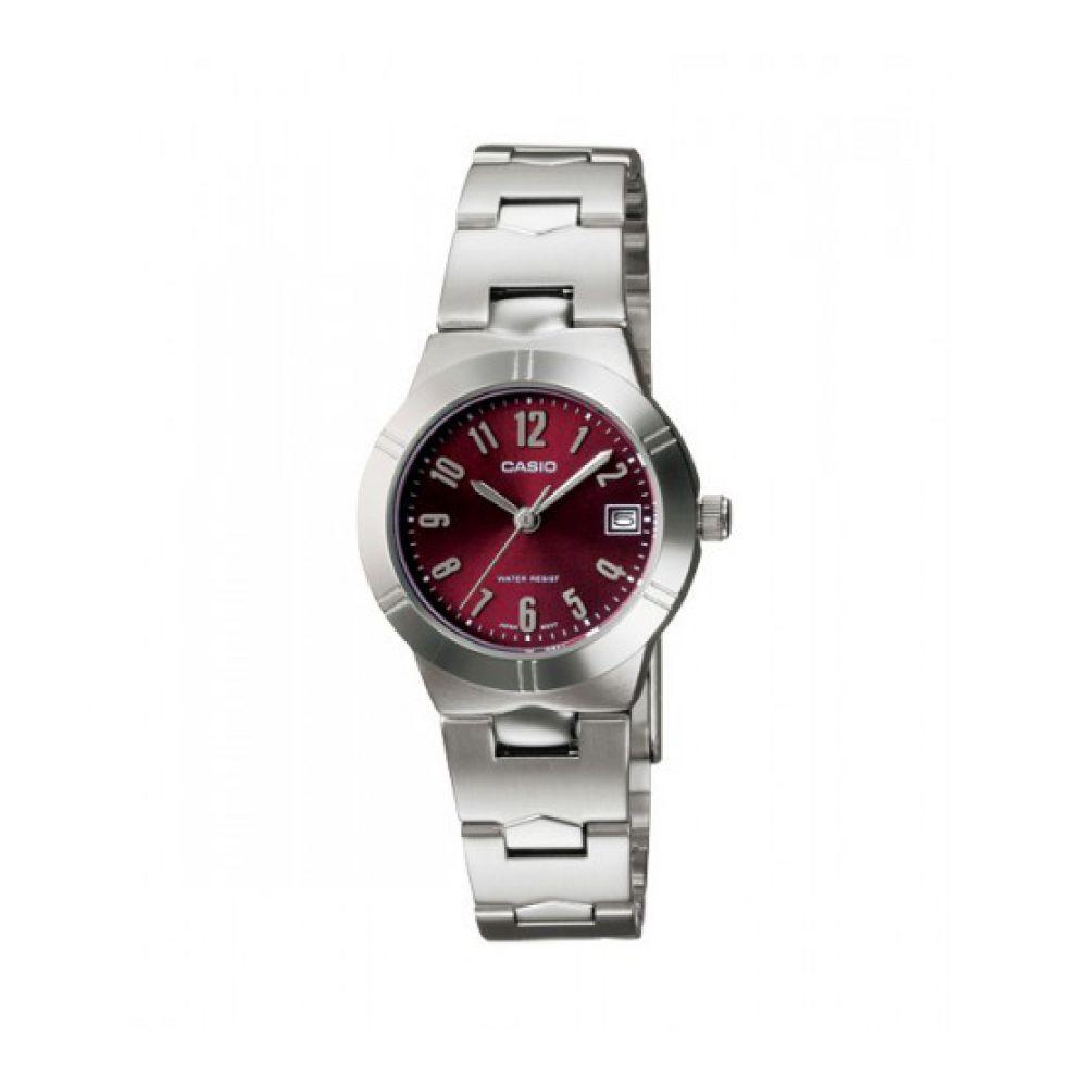 Reloj Casio LTP-1241D-4A2 Plateado Mujer-0