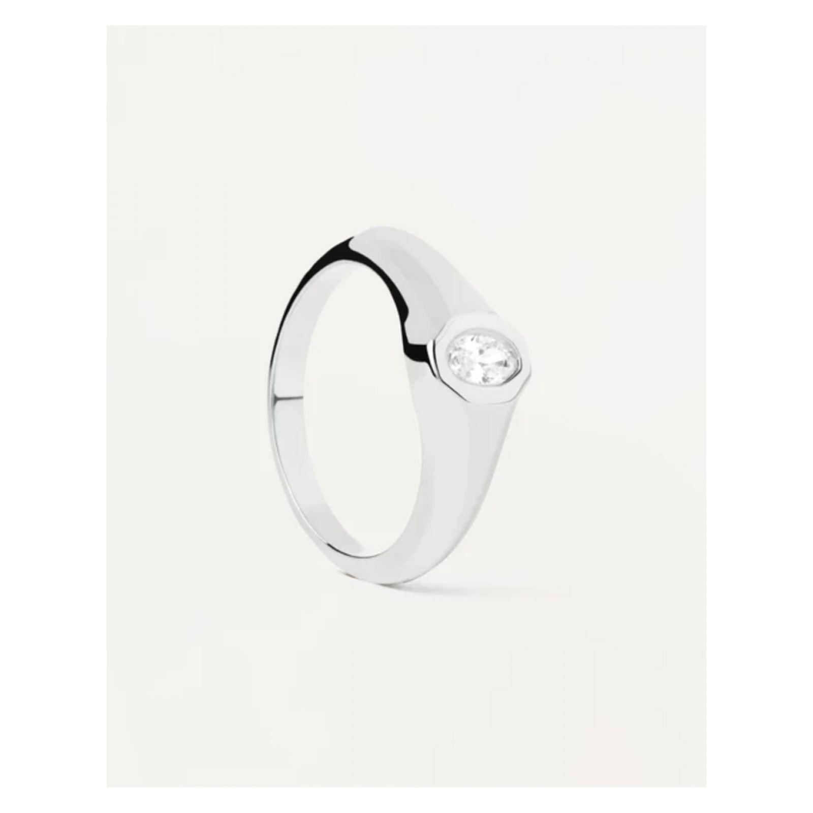 Anillo PDPaola An02-A03-14 Plateado Mujer-0