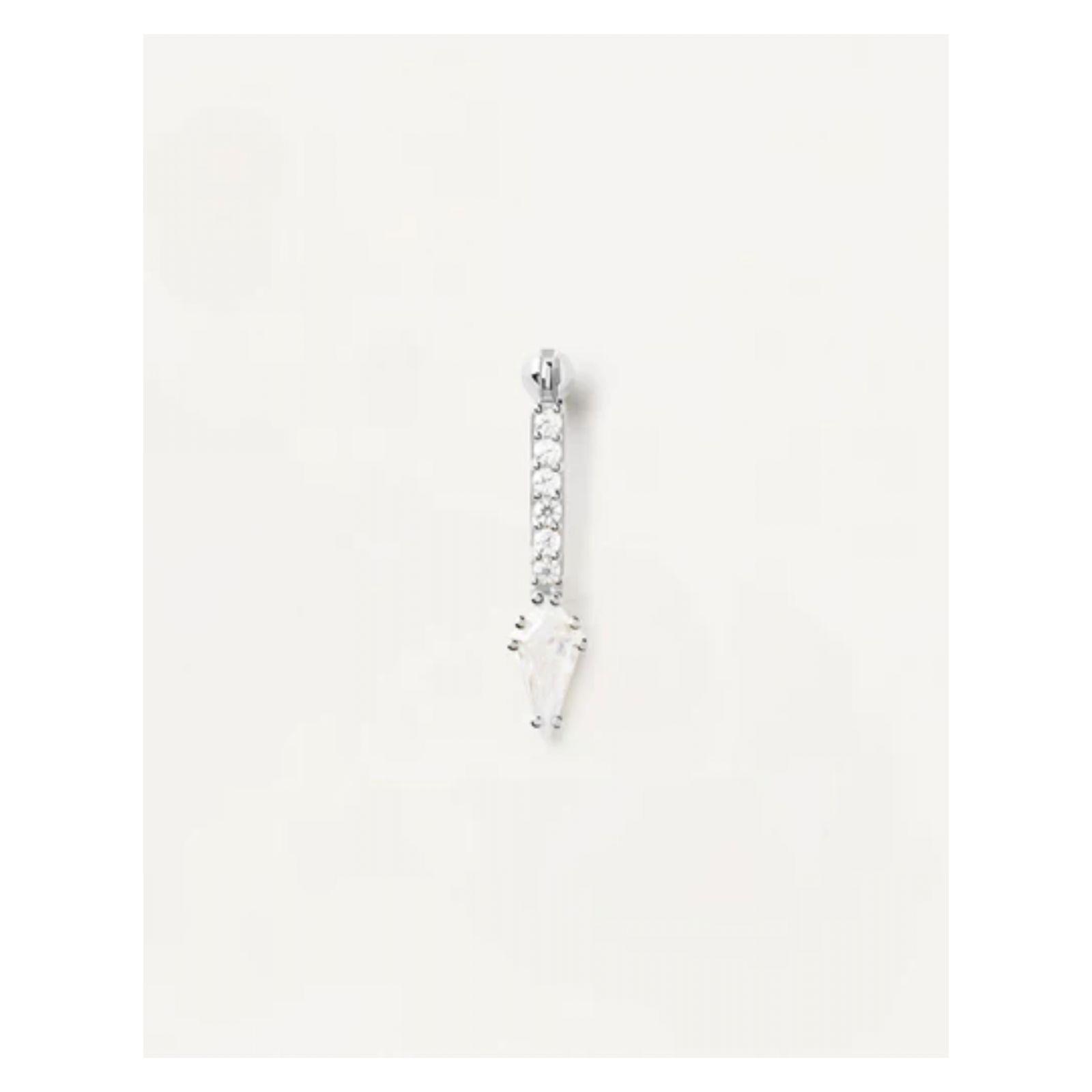 Piercing PDPaola Pg02-728-U Plateado Mujer-0