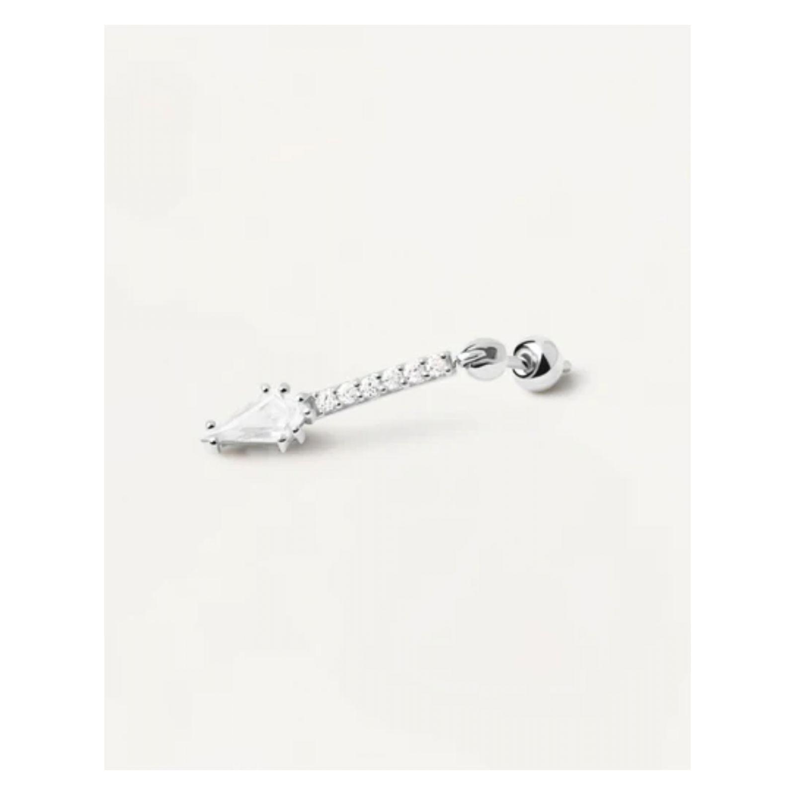 Piercing PDPaola Pg02-728-U Plateado Mujer-2