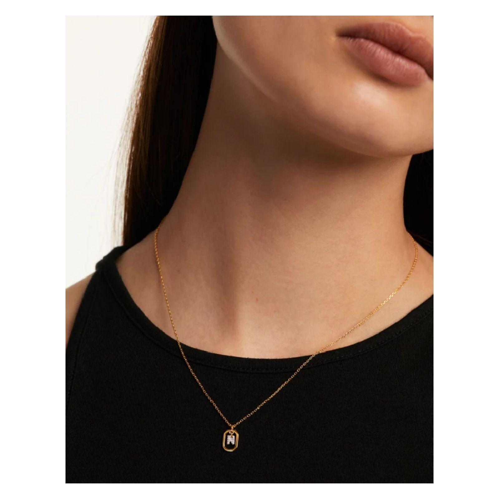 Collar PDPaola Co01-525-U Dorado Mujer-1