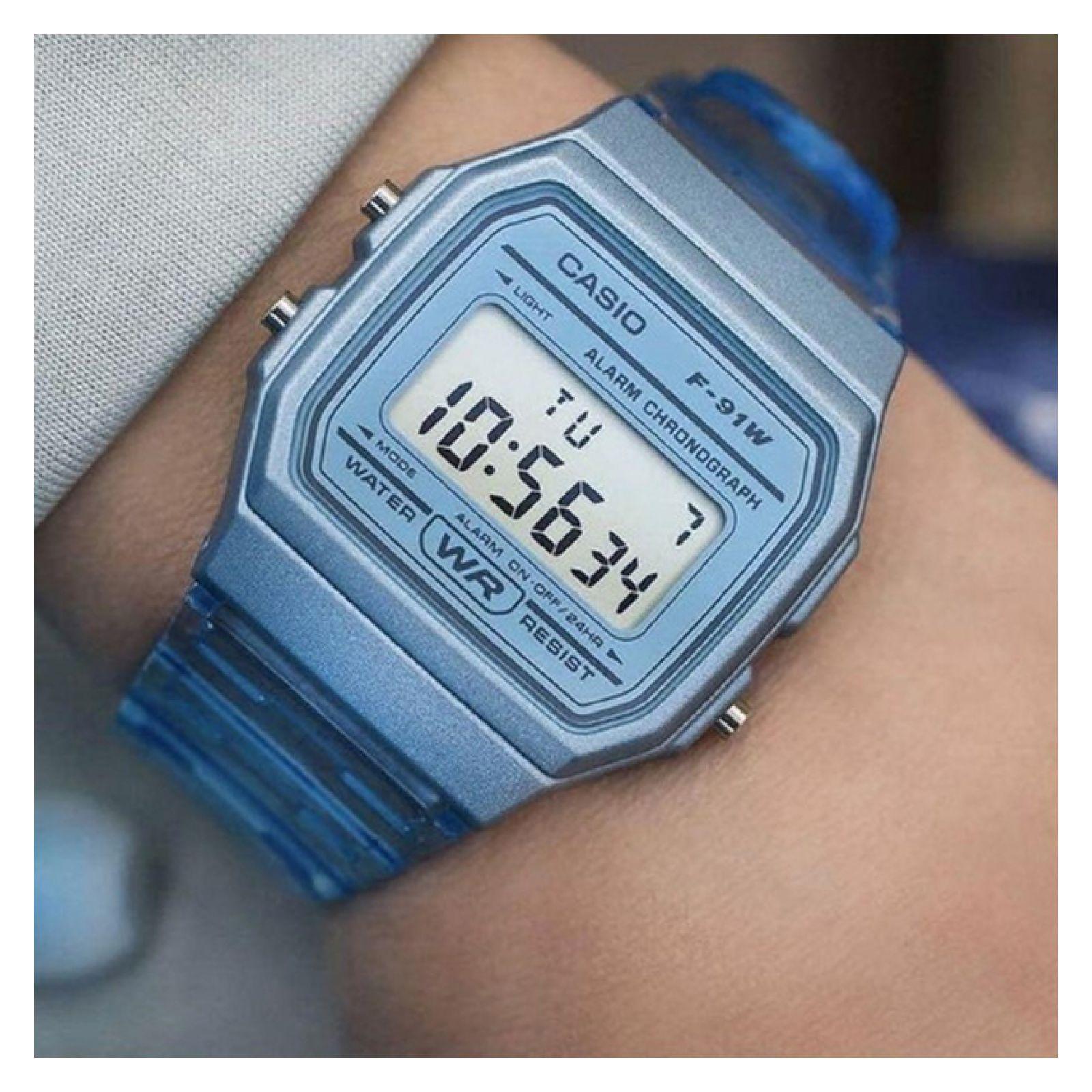 Reloj Casio F91WS-2DF Digital Unisex-4
