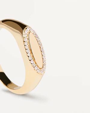 Anillo PDPaola An01-629-12 Dorado Mujer-1