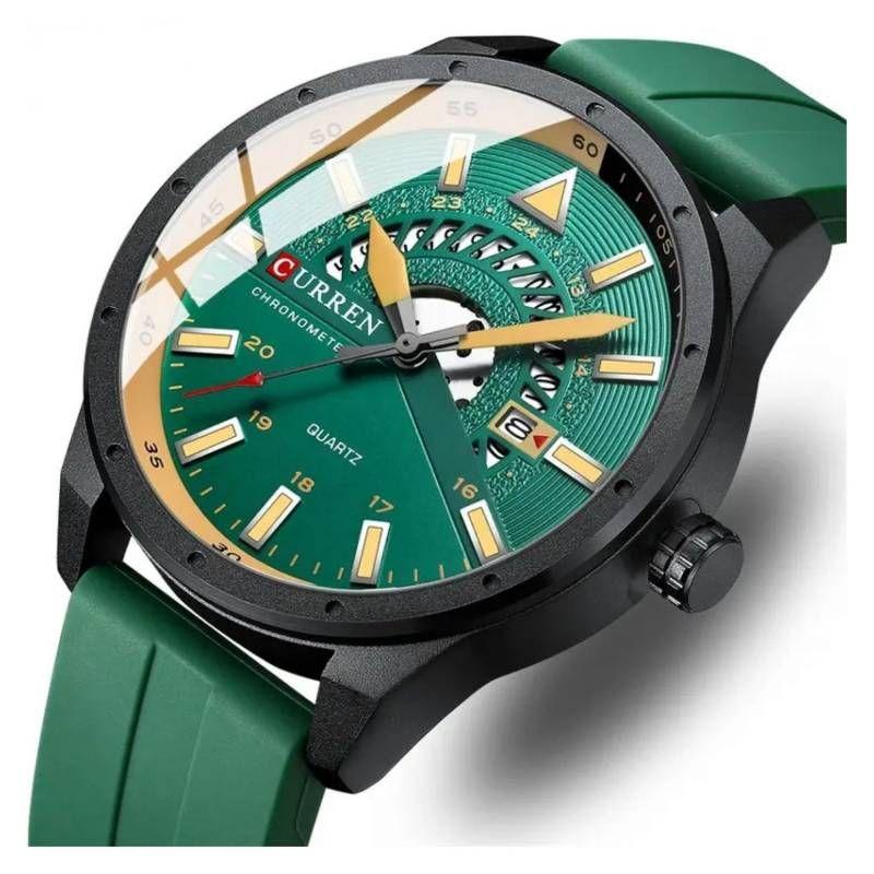 Reloj Curren KRED5407 Cuarzo Verde-3