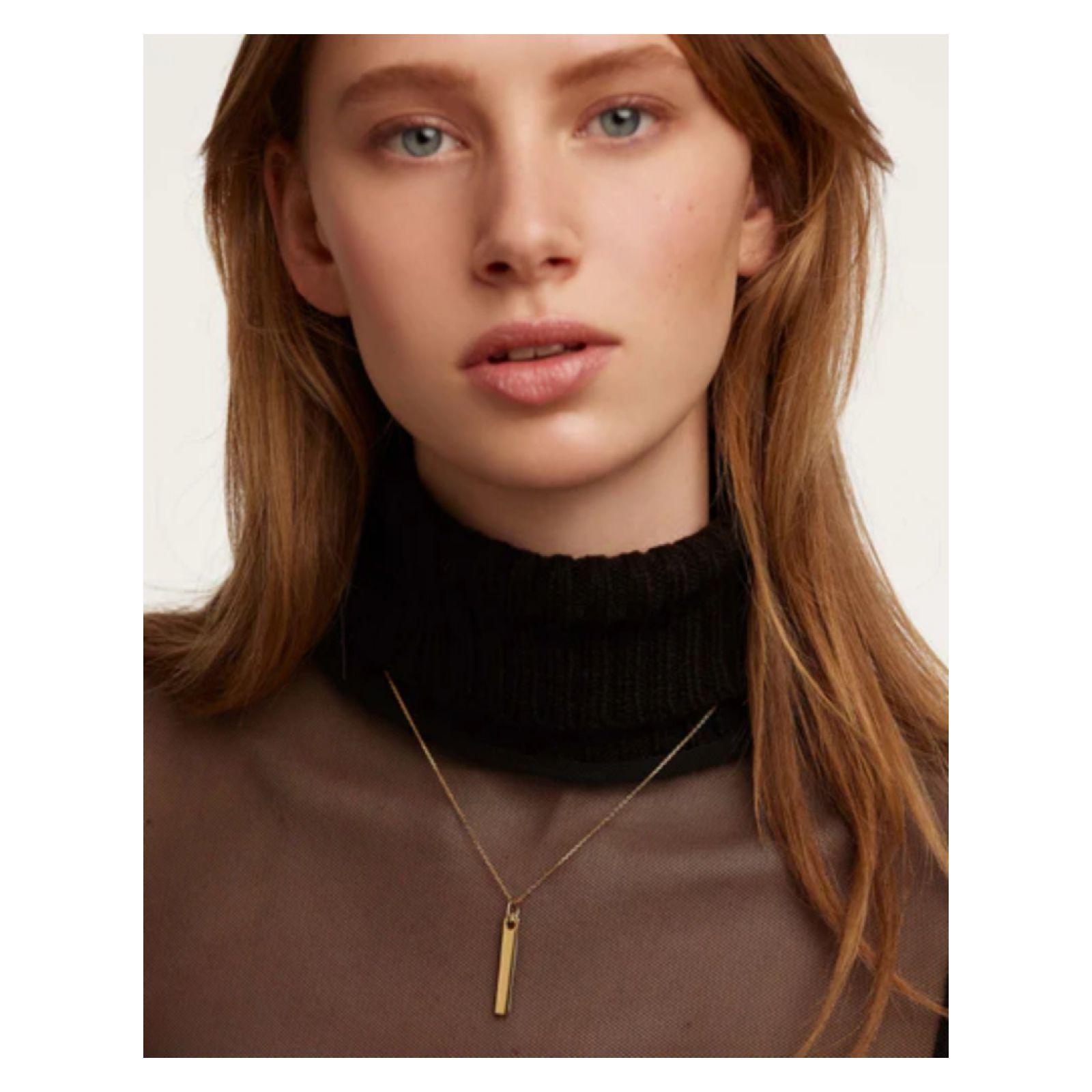 Collar PDPaola Co01-093-U Dorado Mujer-0